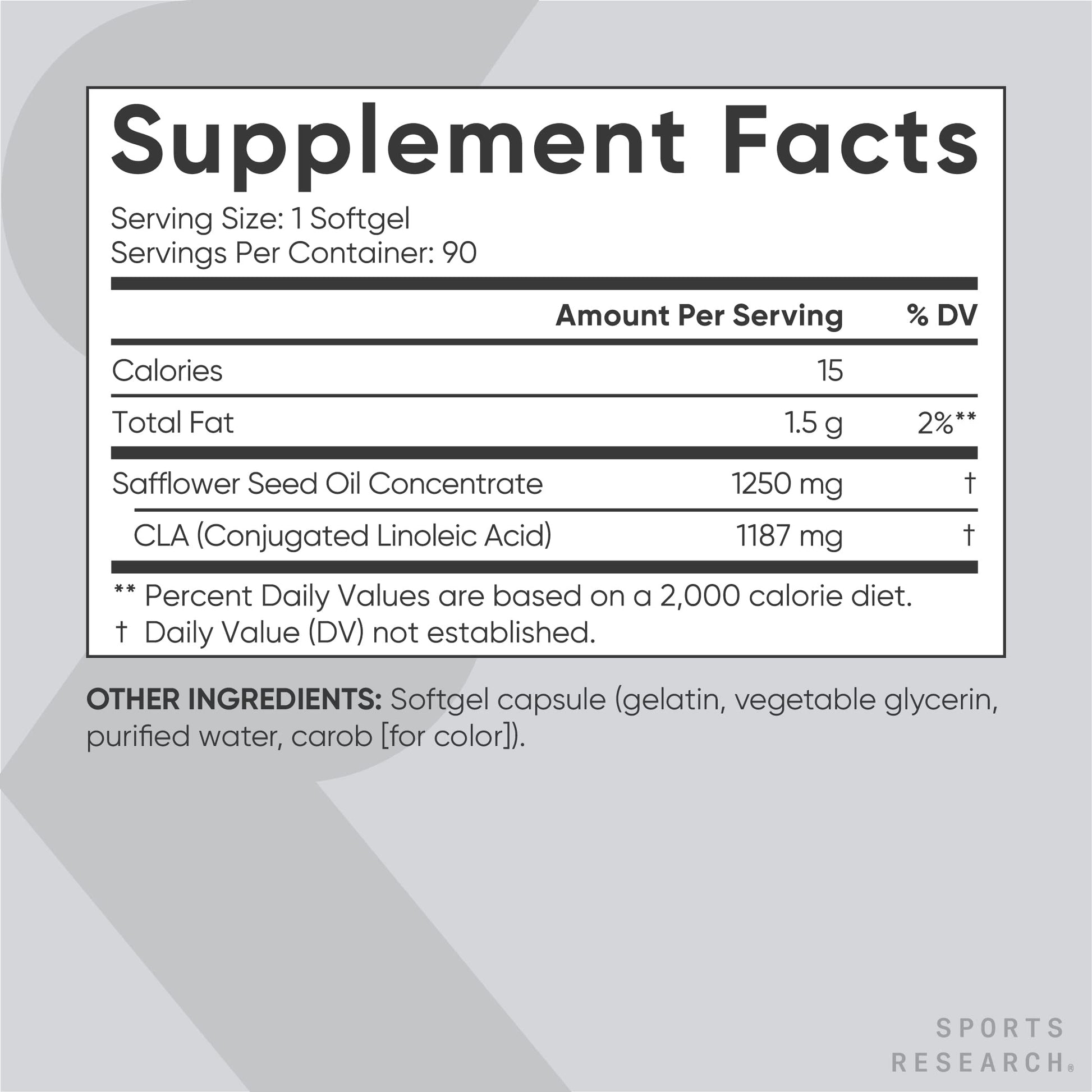 Sports Research CLA - 1250mg with Active Conjugated Linoleic Acid for Men and Women Sports Research buy supplements canada