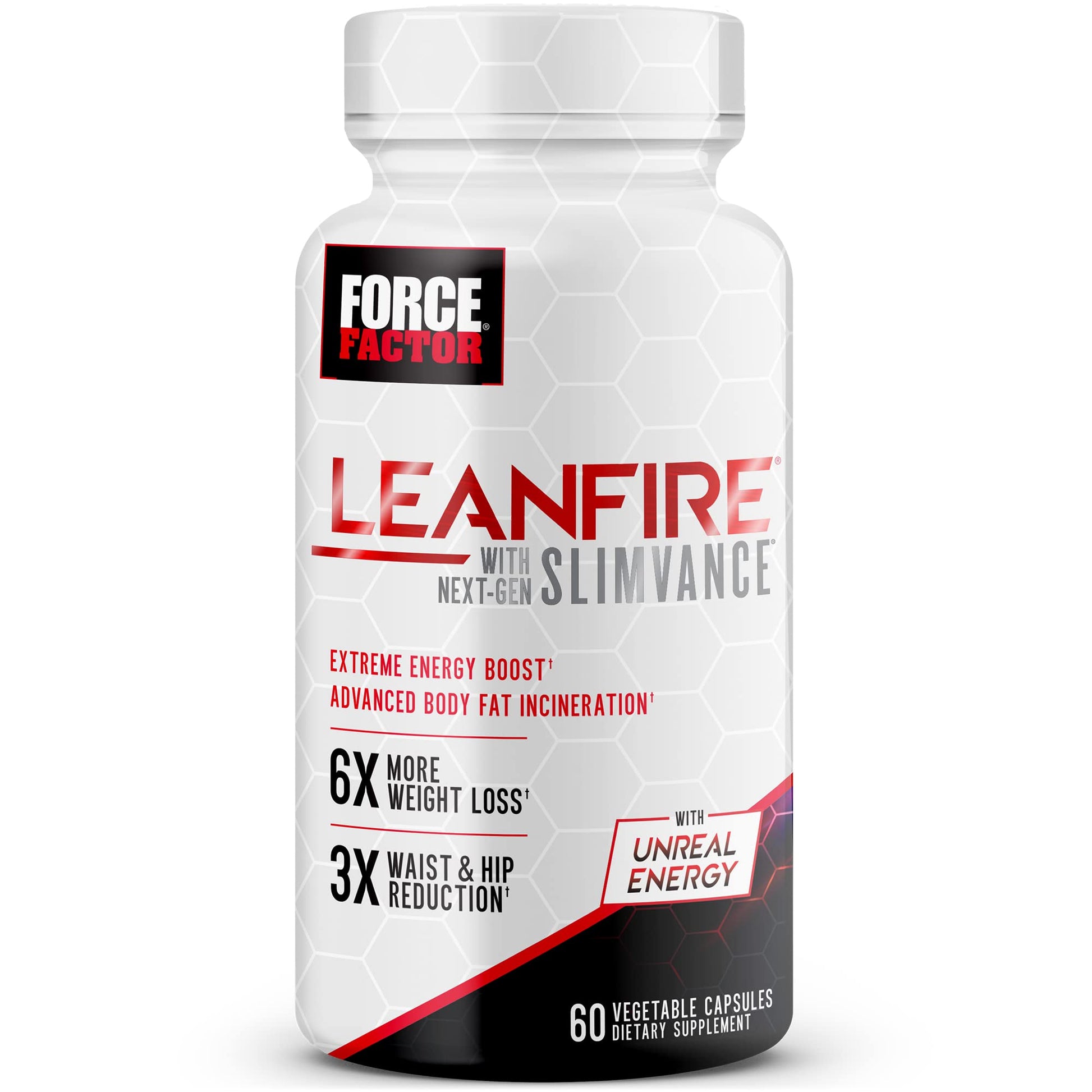 FORCE FACTOR LeanFire with Next-Gen SLIMVANCE Advanced Thermogenic Fat Burner Force Factor buy supplements canada