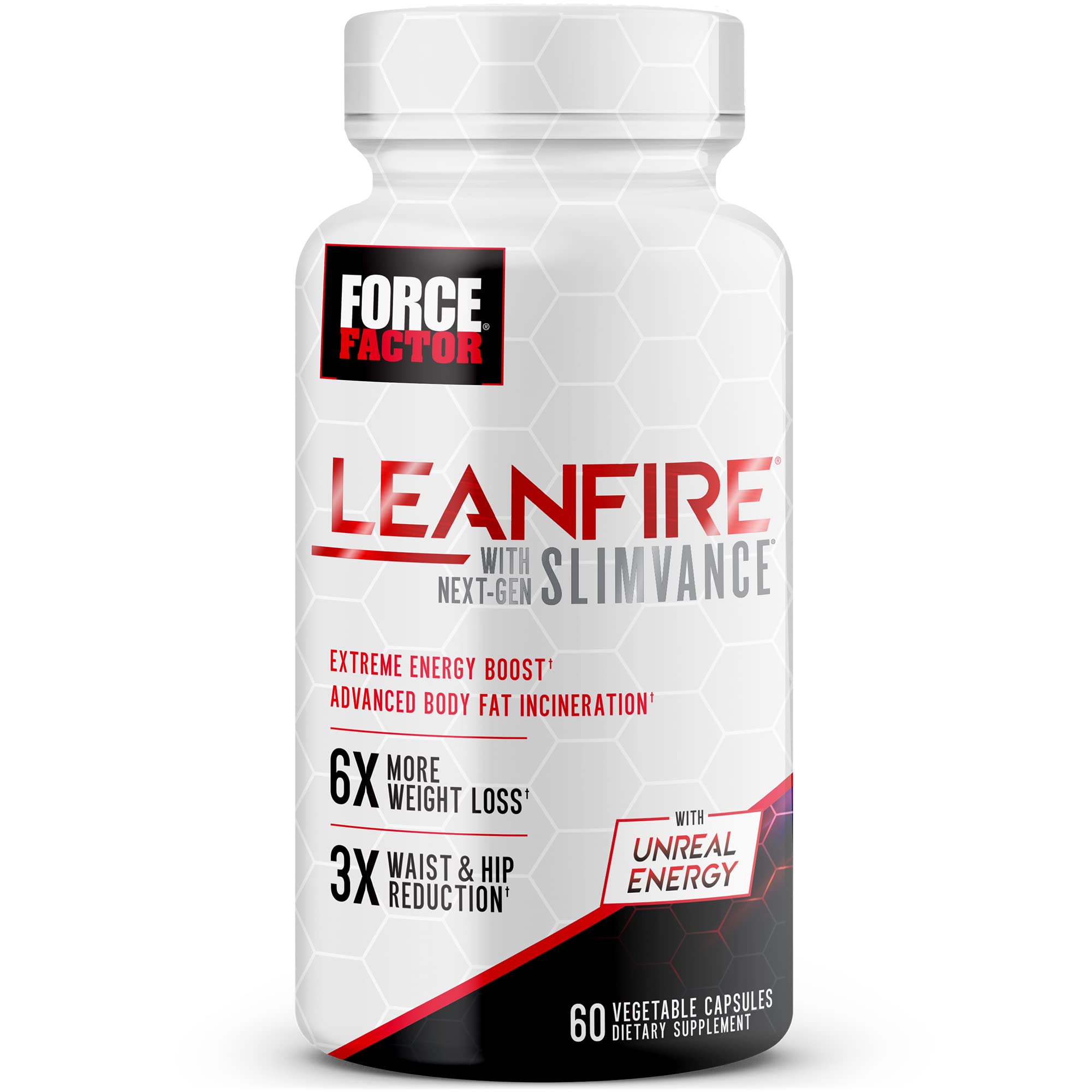 FORCE FACTOR LeanFire with Next-Gen SLIMVANCE Advanced Thermogenic Fat Burner Force Factor buy supplements canada