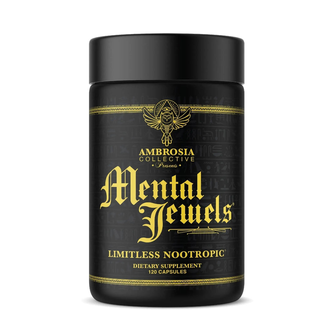 Ambrosia Mental Jewels (Capsules) - Cognitive Enhancer | Increase Memory, Communication Skills, Concentration & Focus | Alpha GPC, Choline, BaCognize Ambrosia buy supplements canada