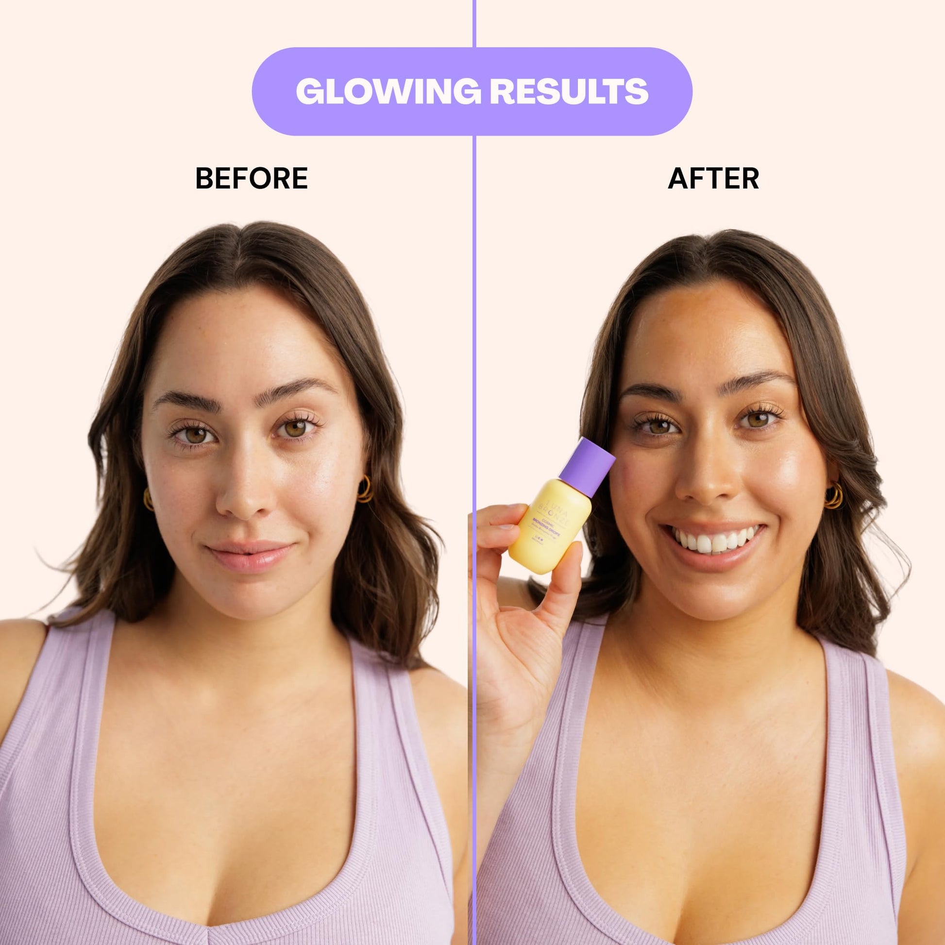Luna Bronze Cosmic Bronzing Drops | Lightweight, Hydrating & Washable Liquid Bronze Drops | Non-Greasy Formula Enriched with Sodium Hyaluronate & Shea Butter | Responsible Mica (30ml/1.01 fl. oz) Luna Bronze buy supplements canada