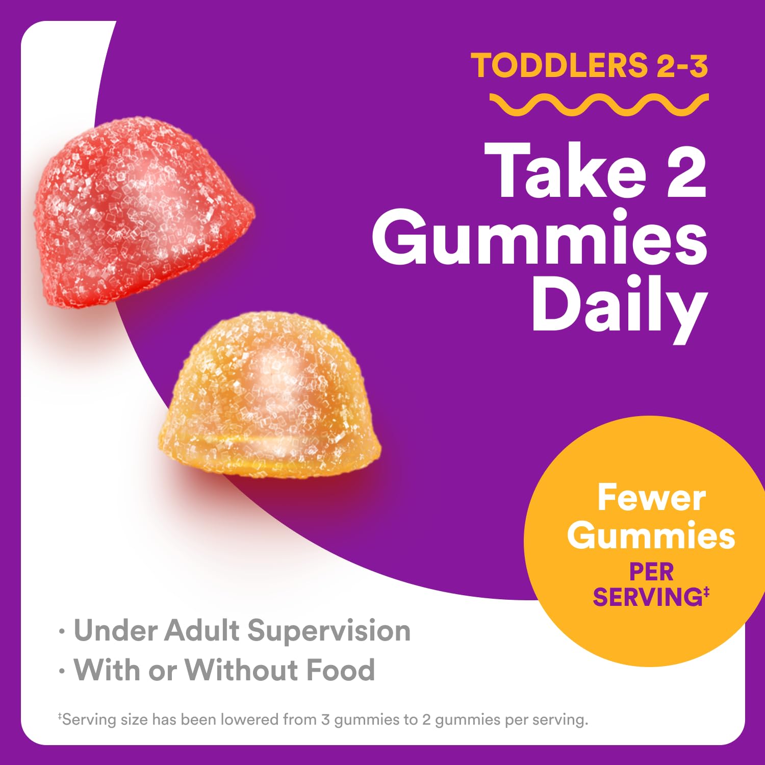 SmartyPants Toddler Multivitamin Gummies - Improved Formula: Omega 3 (DHA/EPA), Vitamins D3, C, Vitamin B12, B6, A, K & Zinc SmartyPants buy supplements canada