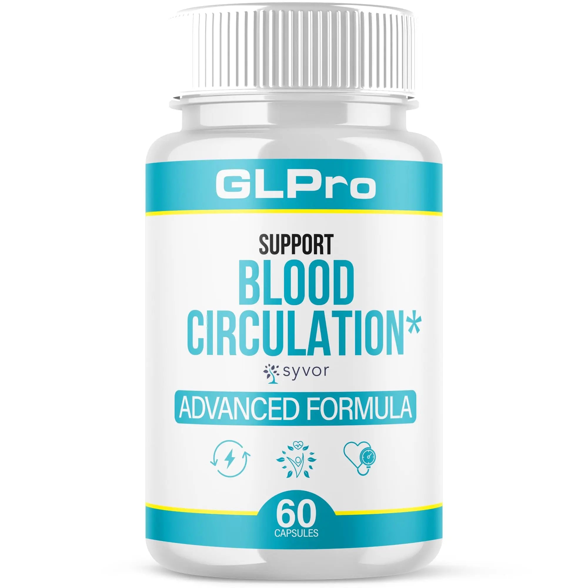 GLPro Blood Capsules, Official GLPro Blood Health Support Pills with All Natural Ingredients, Advanced Formula Supplement with Maximum Strength Premium Vitamins for Women and Men (60 Capsules) Syvor buy supplements canada