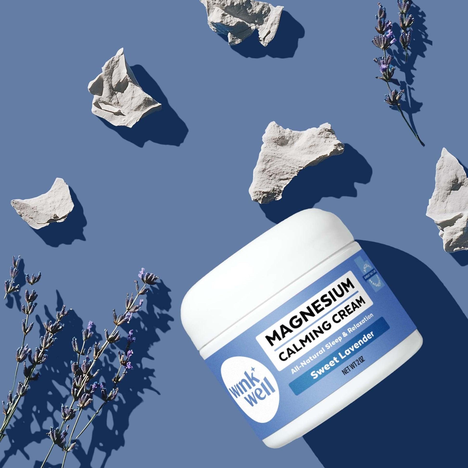 Wink Well Magnesium Calming Muscle and Joint Cream for Nighttime Relaxation Wink Naturals buy supplements canada