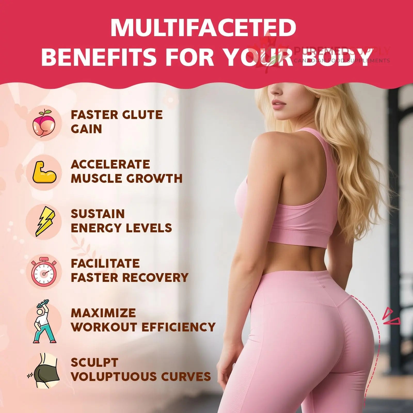 Glorithiventa Cholesterol & Booty Gummies Supplement Bundle - Plant Sterols & Stanols + CurvaBoost BBL Herb Blend & Creatine Monohydrate - Cholesterol Normal Level, Booty, Curves & Energy Glorithiventa buy supplements canada