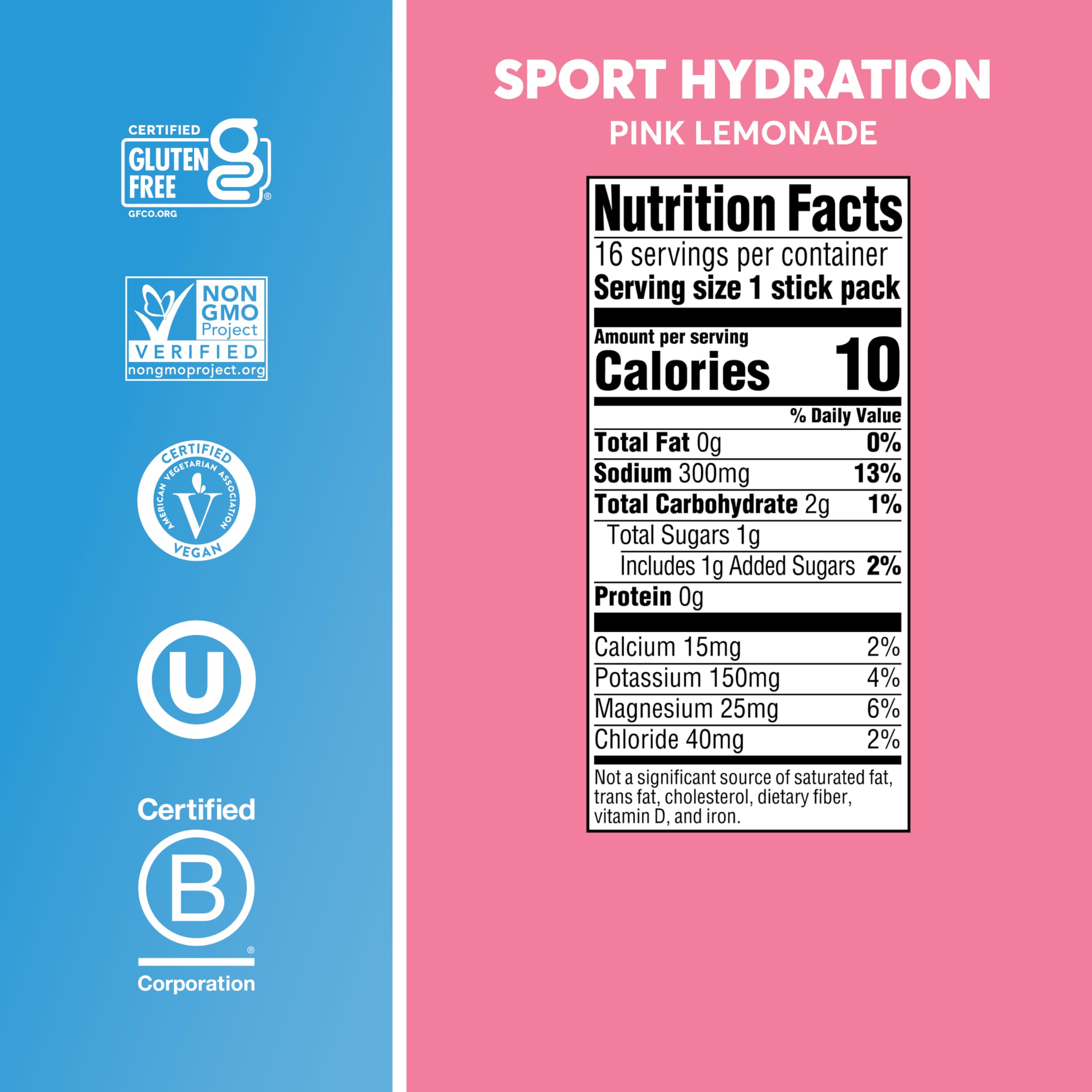 Nuun Sport Electrolyte Powder Packets with Magnesium, Calcium, Potassium, Chloride, and Sodium, Hydration Packets for On-the-Go, Pink Lemonade Flavor, Gluten Free & Vegan, Nuun buy supplements canada