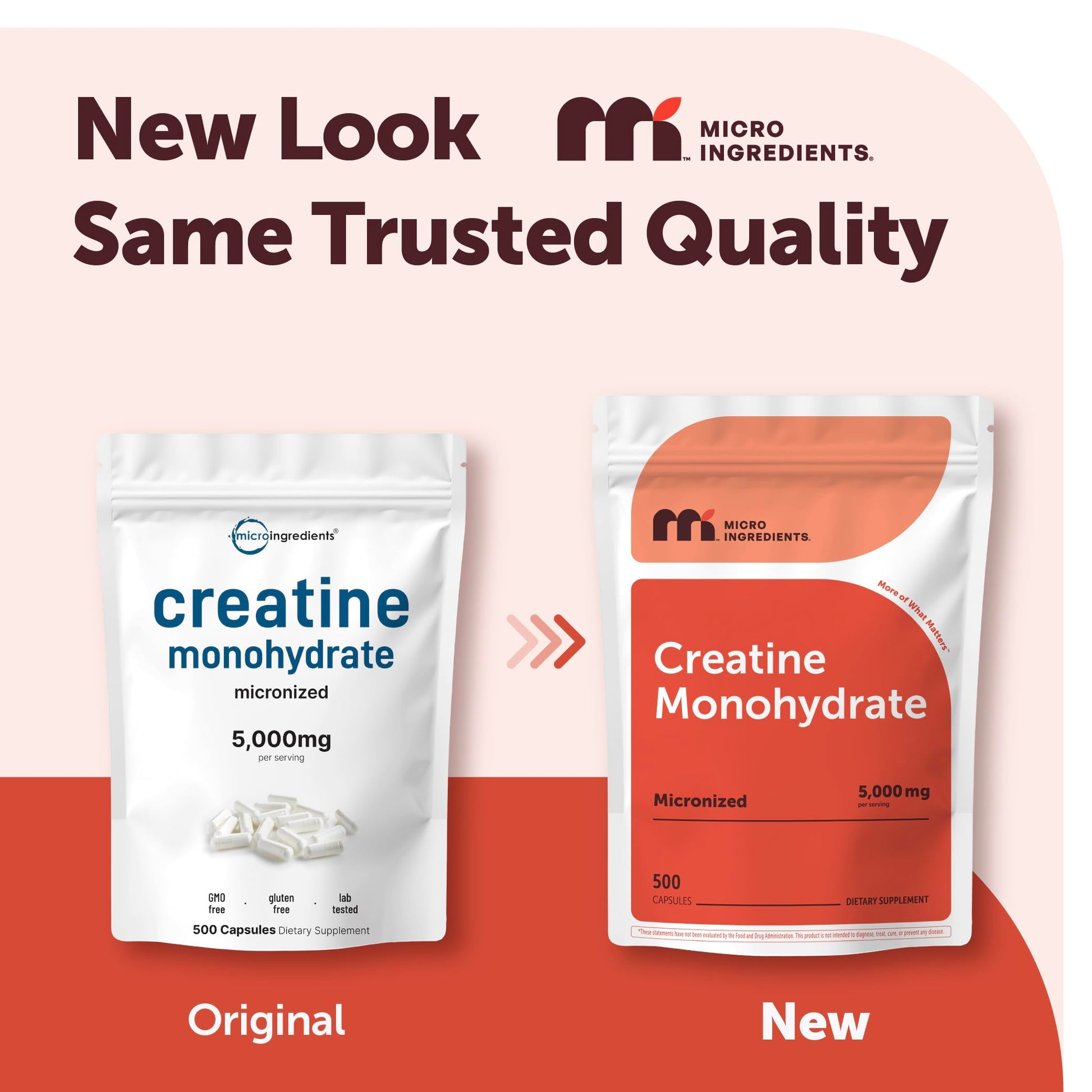 Creatine Monohydrate 5,000mg, 500 Capsules | Pure Creatine Pills – Micronized + Unflavored Powder Source, Easy Absorption | Keto, Non-GMO Micro Ingredients buy supplements canada