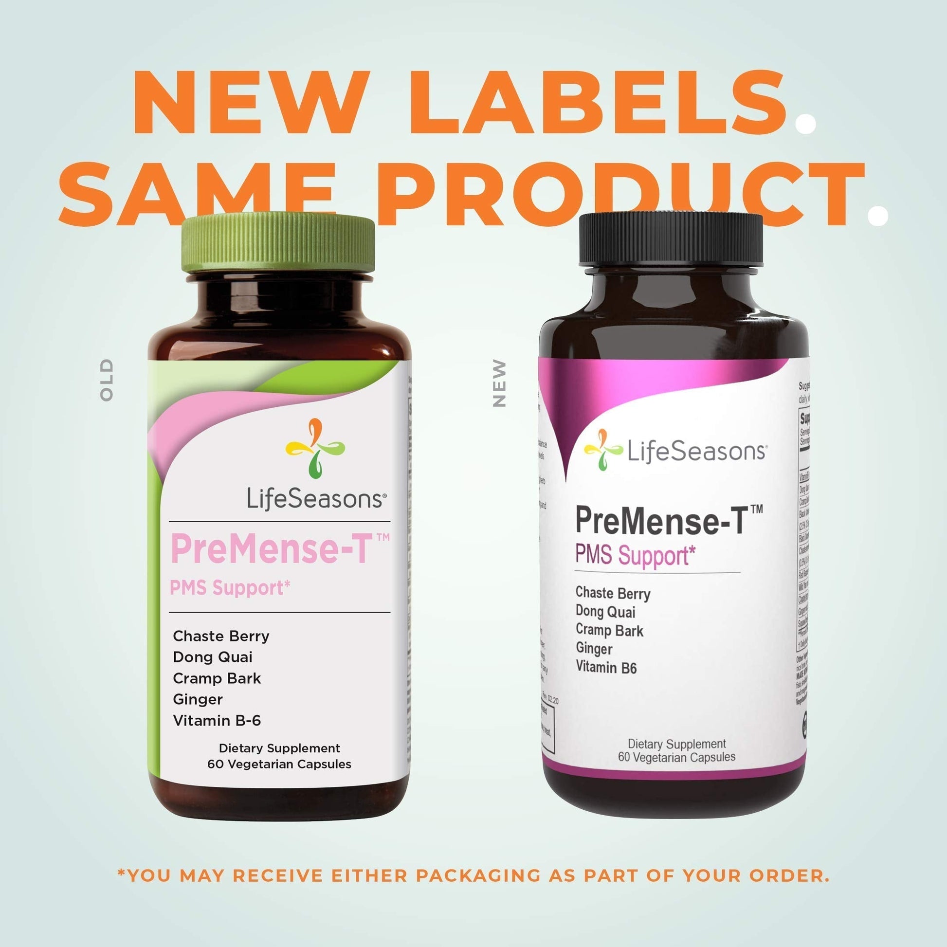 PreMense-T - PMS Relief Supplement - Ginger, Cramp Bark, Black Cohosh, Dong Quai, Chasteberry & Vitamin B6 LifeSeasons buy supplements canada