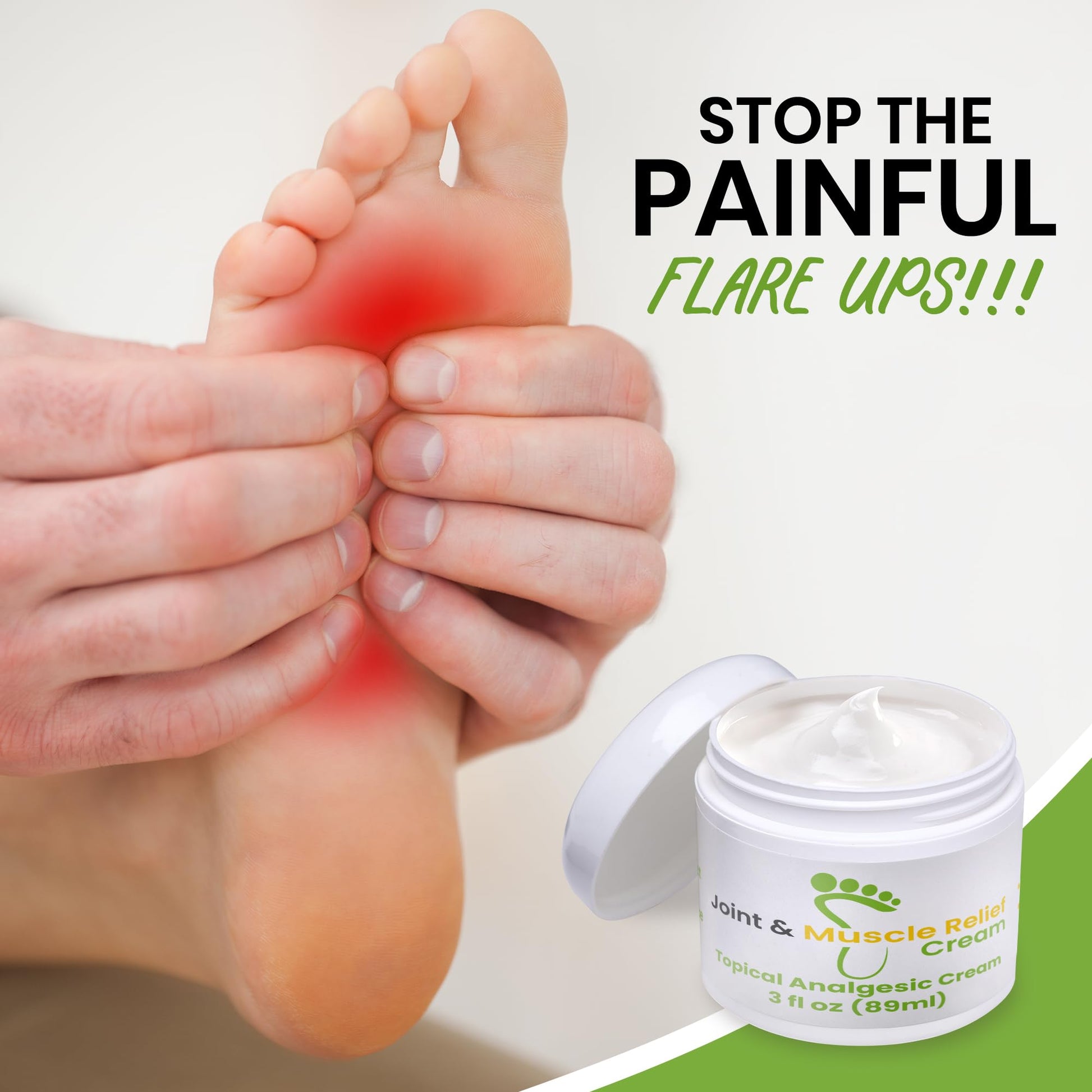 Gout and You Joint & Muscle Relief Cream - Fast Acting Joint Discomfort and Muscle Ache Relieving Rub with Arnica/Ilex Leaf Extract, Aloe Vera and Tea Tree Oil Gout and You buy supplements canada