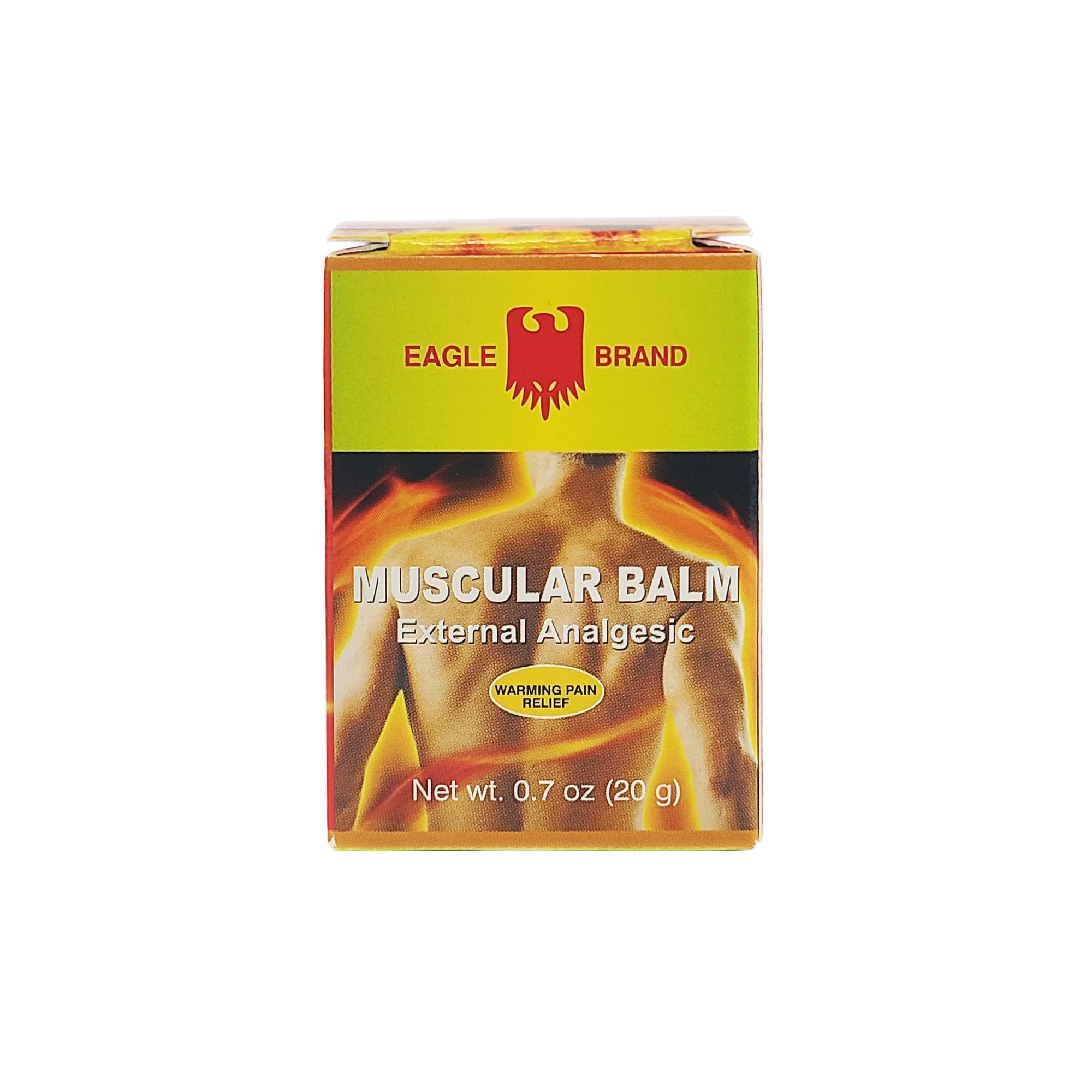 Eagle Brand Muscular Balm, External Analgesic, Warming Pain Relief, 0.7oz x 3, (Pack of 3) Generic buy supplements canada