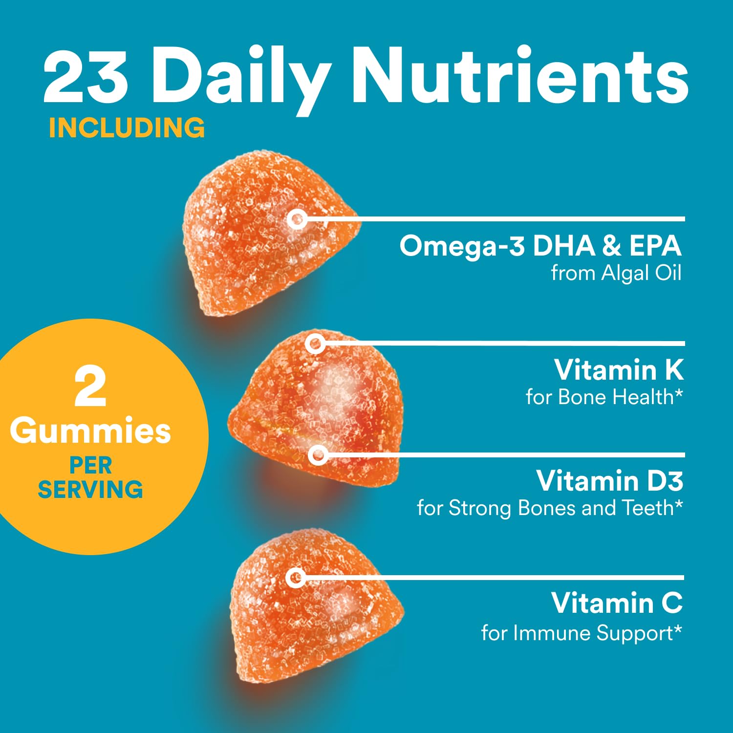 SmartyPants Teen Guy Multivitamin Gummies, Omega 3 (DHA/EPA), Vitamin D3, C, Vitamin B12, B6, A, K & Zinc, Folate, Gluten Free, Fruit Flavor, 60 Count (30 Day Supply) SmartyPants buy supplements canada