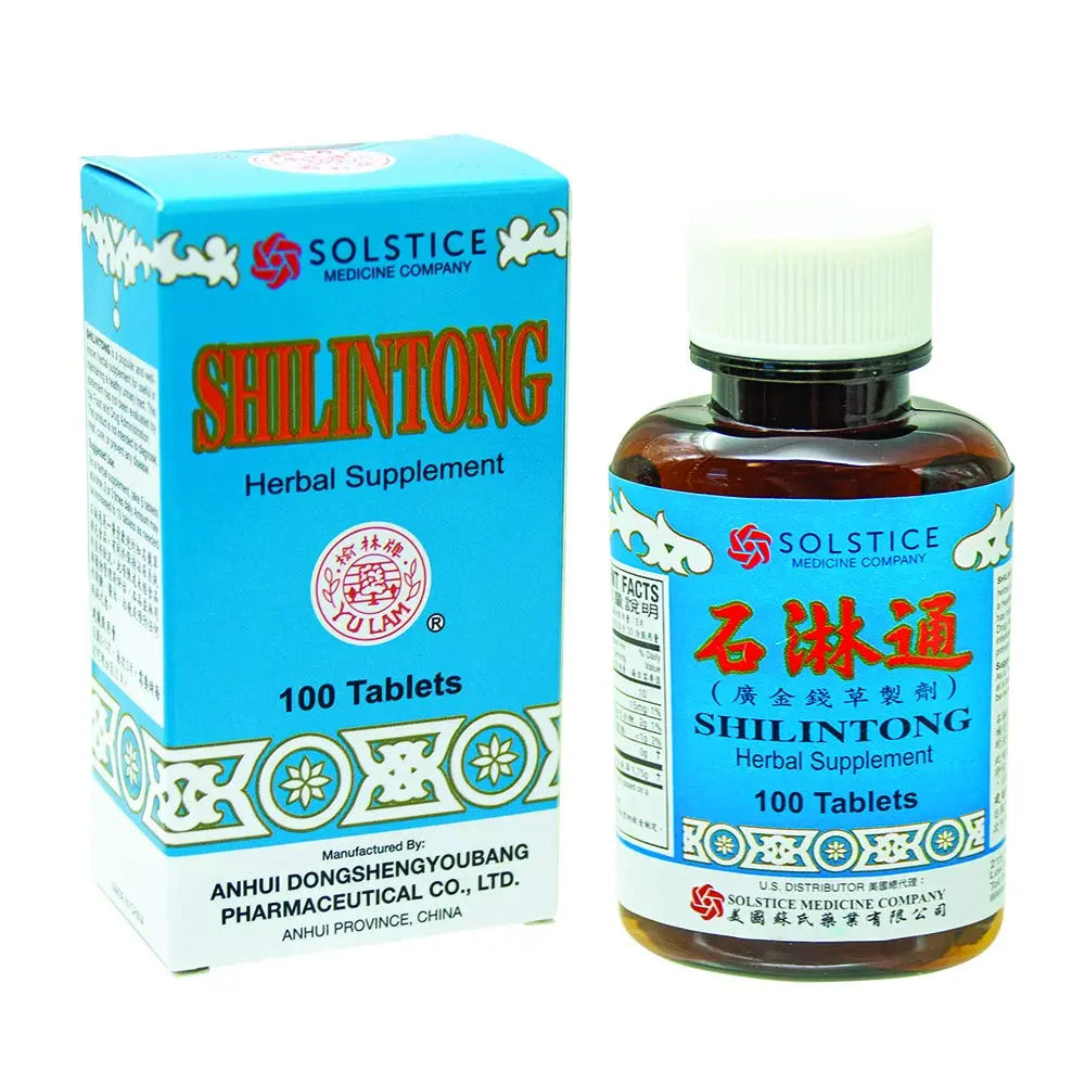 Shilintong Herbal Supplement (Supports Urinary Tract, Kidney & Bladder Stone Cleanse)(100 Tablets)(1 Bottle)(Solstice) Yu Lam buy supplements canada