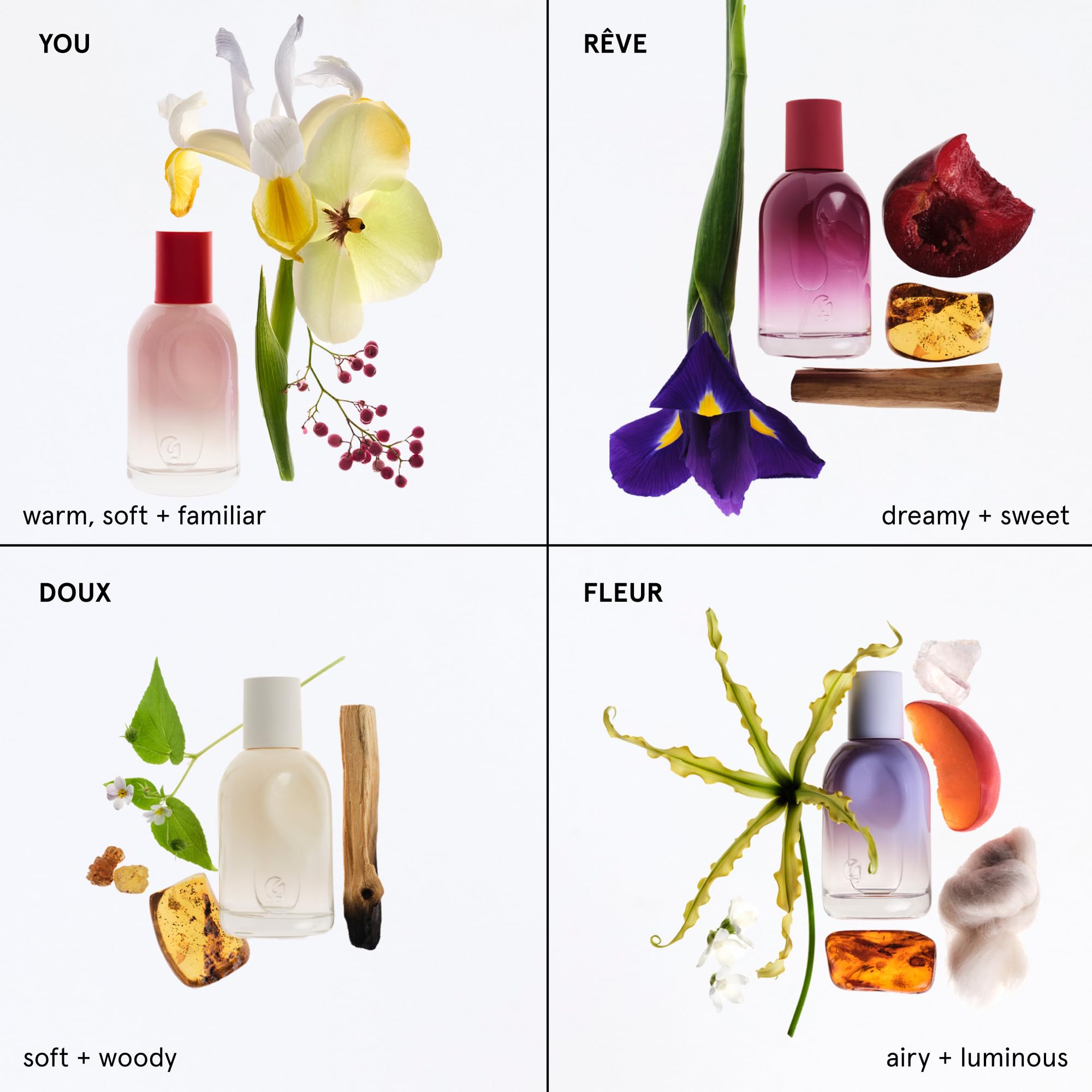 Glossier You Eau de Parfum - Unisex Fragrance for Men & Women, Skin-Scent Enhancer Smells Different on Everyone - Musky, Warm & Spicy Perfume with Pink Pepper, Iris & Ambrox Base Notes, 50ml Glossier buy supplements canada