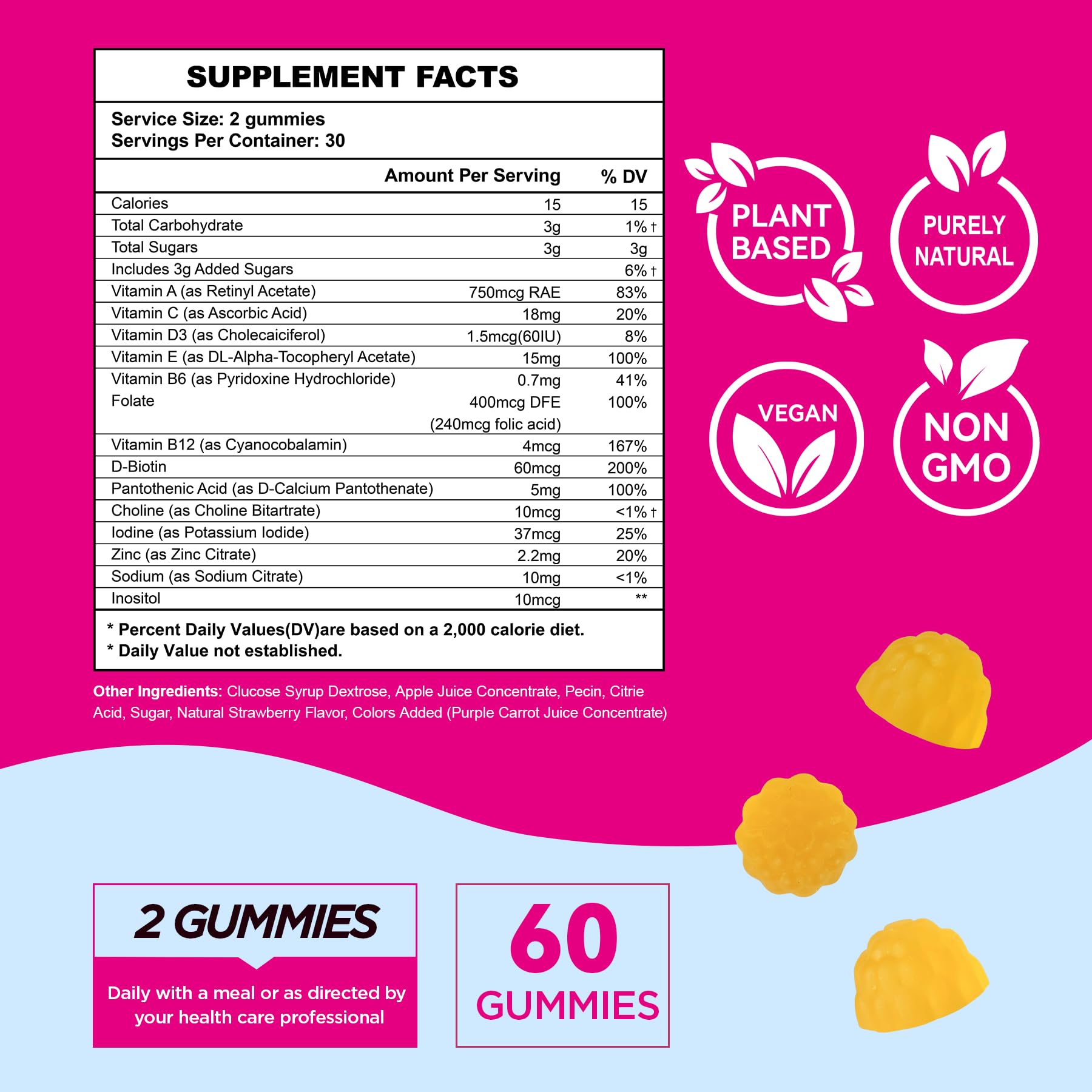 Fertility Gummies for Women to Get Pregnant Fast, Folic Acid Conception Gummies to Boost Fertility for Her, 60 Count Fertility Vitamin Gummy Support Hormone Balance, Ovulation & Period Cycle Aromlife buy supplements canada