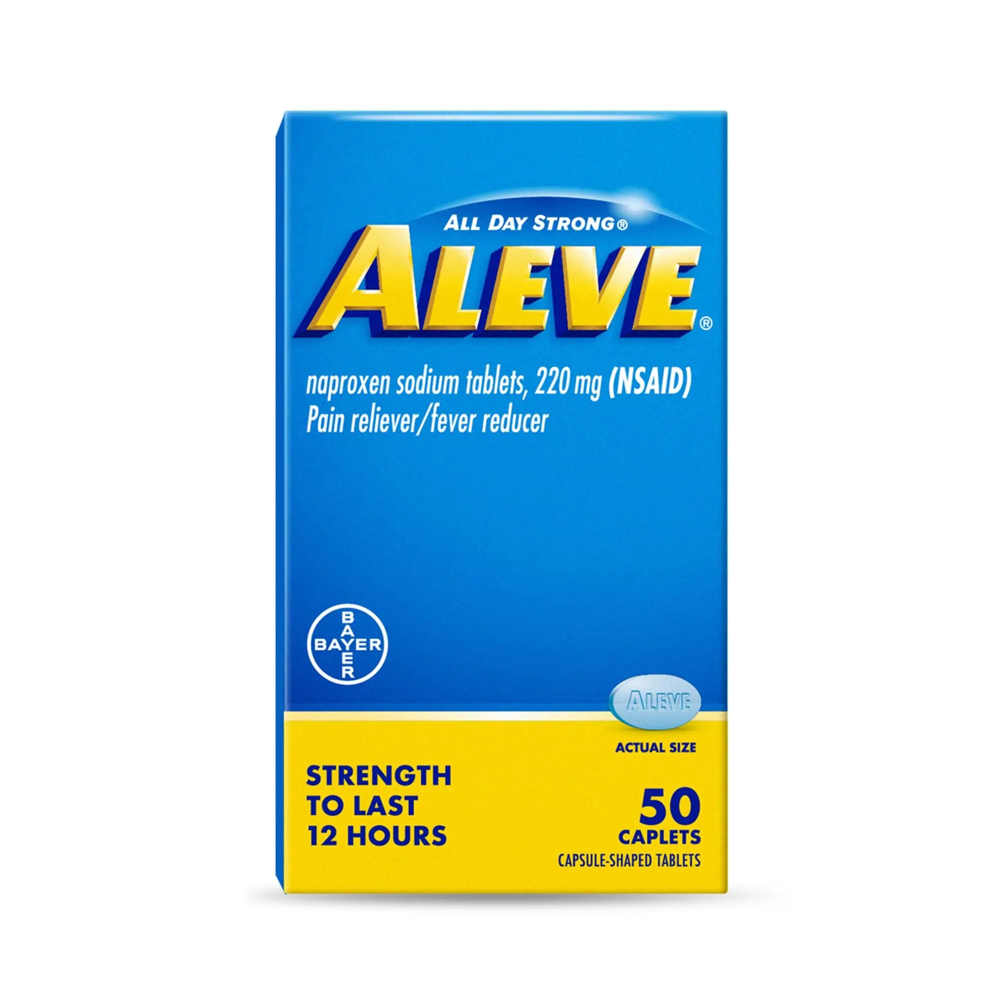 Aleve Pain Relief Naproxen Sodium Caplets ‐ 50 Count Aleve buy supplements canada