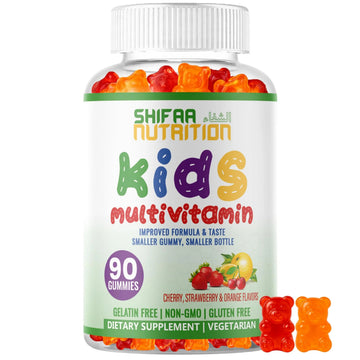 SHIFAA NUTRITION Halal Kids Multivitamin Gummies, 45-90 Days Supply, with All Essential Kids Vitamins SHIFAA NUTRITION buy supplements canada