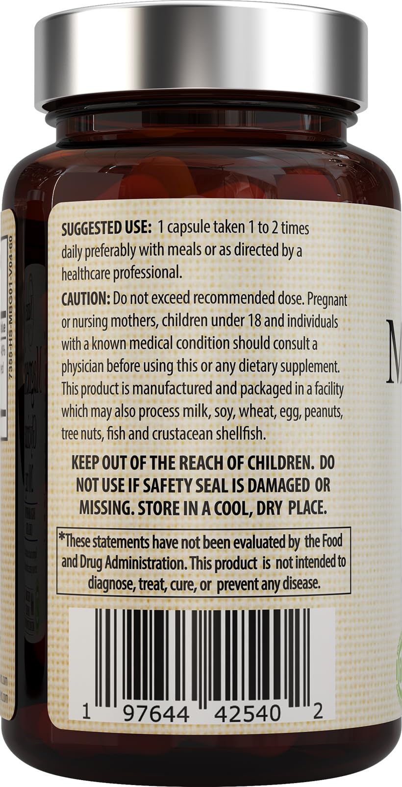 Nature’s Potent Magnesium Glycinate 200mg | High Absorption Chelated Magnesium | Sleep, Calm & Muscle Cramp Support | Vegan Supplement | 60 Capsules Nature's Potent buy supplements canada