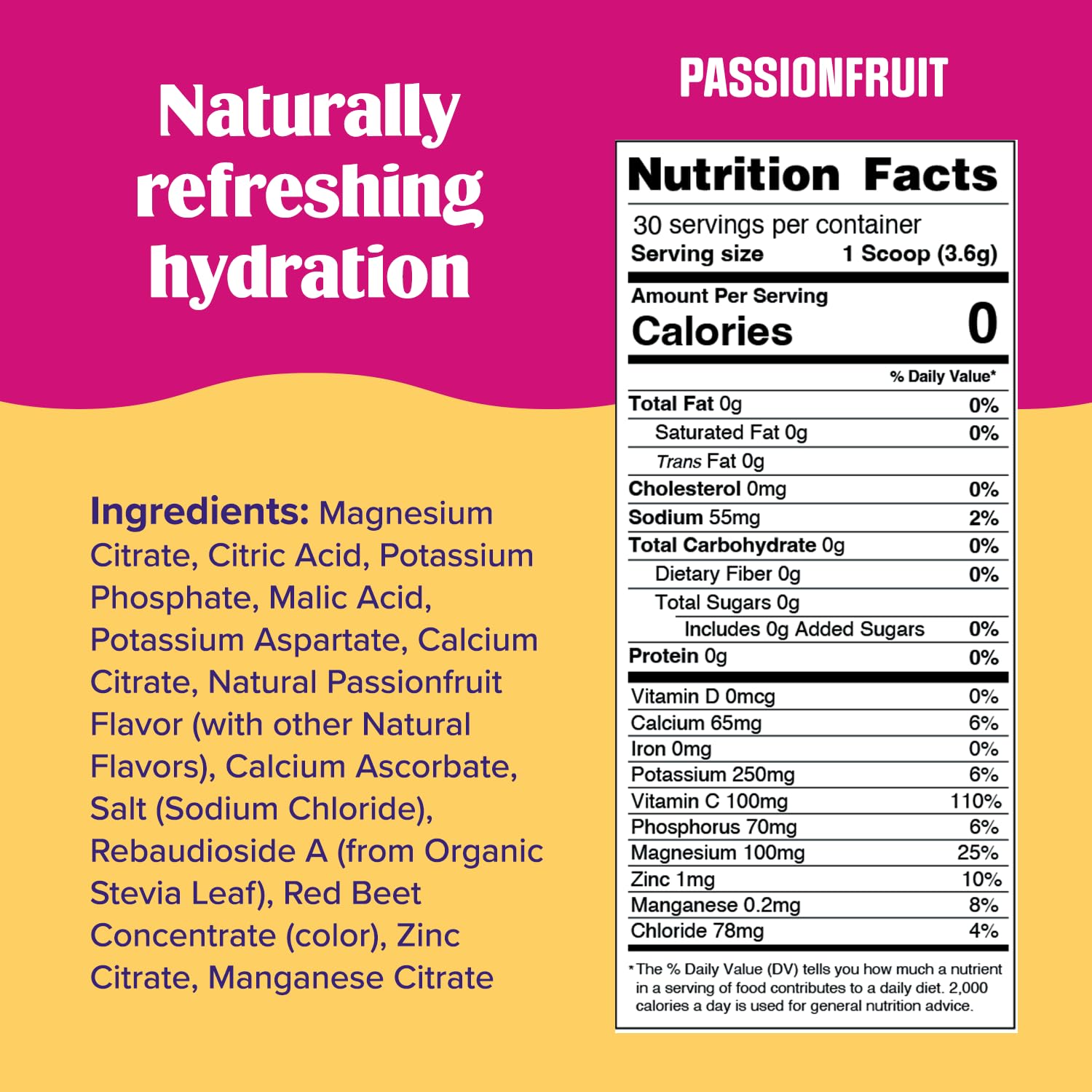 Ultima Replenisher Daily Electrolyte Drink Mix – Passionfruit, 30 Servings – Hydration Ultima Replenisher buy supplements canada