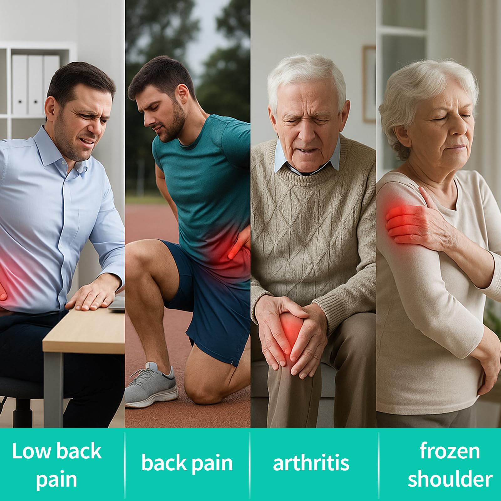 JIATUHAN 4% Lidocaine Pain Relief Patches – Maximum Strength for Back, Neck, Joint & Muscle Pain – Long-Lasting & Flexible – 15 Patches JIATUHAN buy supplements canada