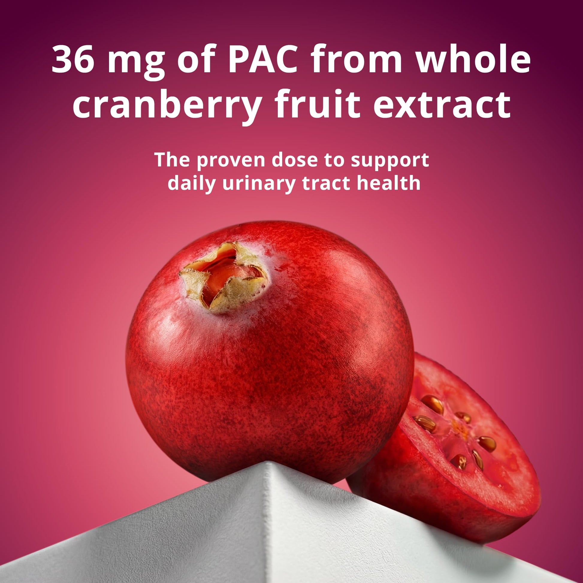 Solv Wellness Urinary Health 36 mg Cranberry PAC – Whole Cranberry Fruit Extract, Daily Urinary Tract Health Support, 30 Capsules Solv Wellness buy supplements canada