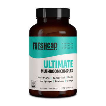 FreshCap Ultimate Mushroom Complex - Lions Mane, Reishi, Cordyceps, Chaga, Turkey Tail FreshCap Mushrooms buy supplements canada