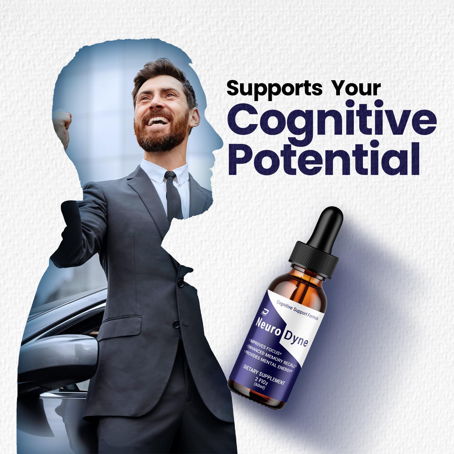Neurodyne Liquid Drops – Neuro Dyne Natural Liquid Dietary Natural Blend Supplement (1 Pack – 1 Month Supply) Indelo buy supplements canada