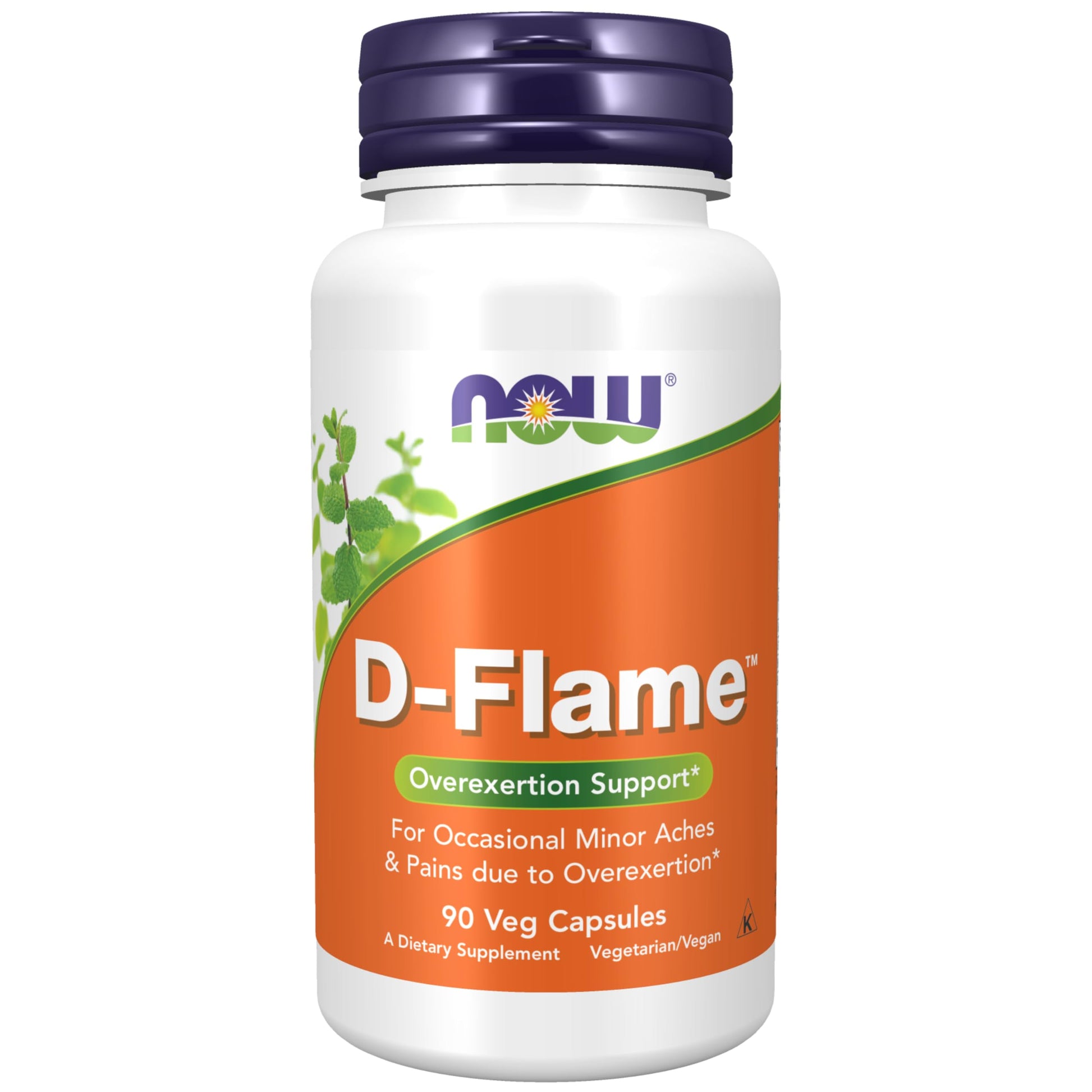 NOW Foods Supplements, D-Flame™ with a Blend of Complementary Herbs, Overexertion Support*, 90 Veg Capsules NOW Foods buy supplements canada