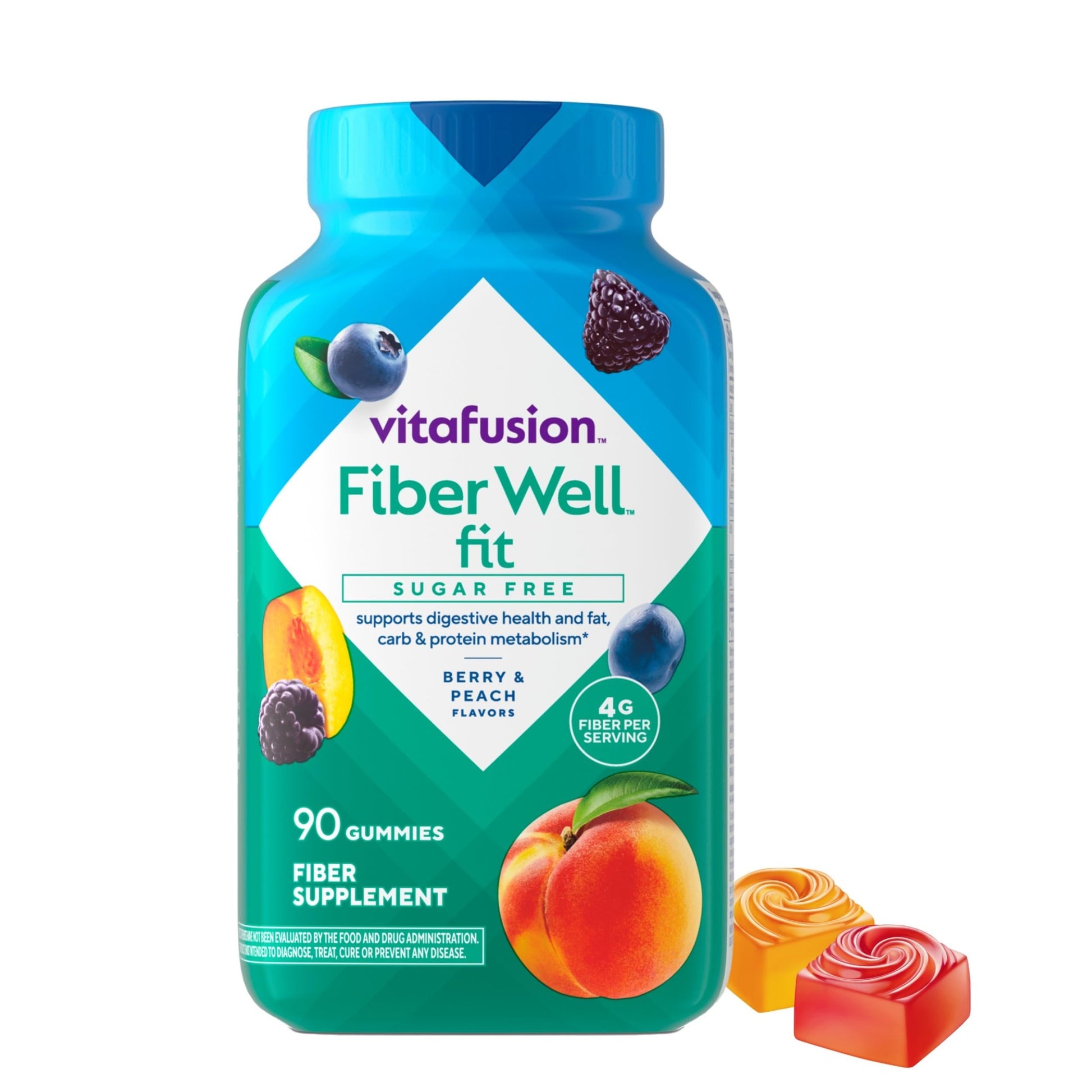 Vitafusion Fiber Well Fit Gummies Supplement, 90 Count (Packaging May Vary) Vitafusion buy supplements canada