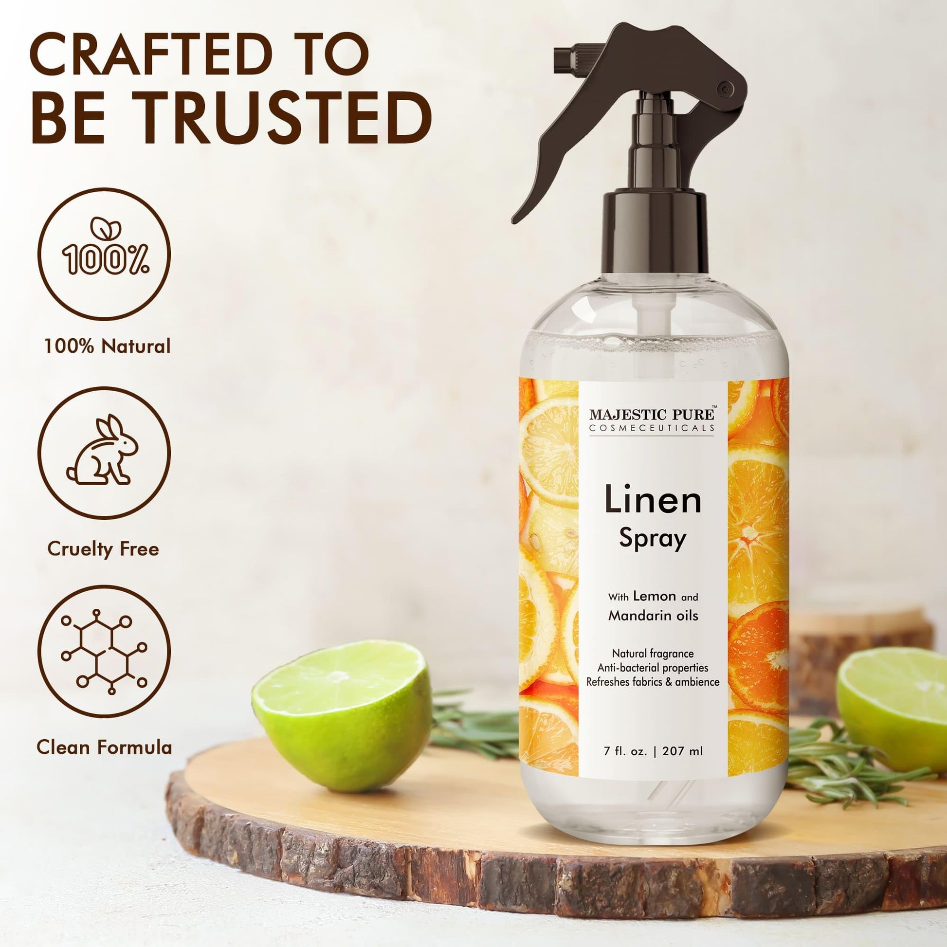 Majestic Pure Linen Spray | All Natural Fragrance | Spray for Pillows, Bedding, Sheets, Clothing MAJESTIC PURE buy supplements canada