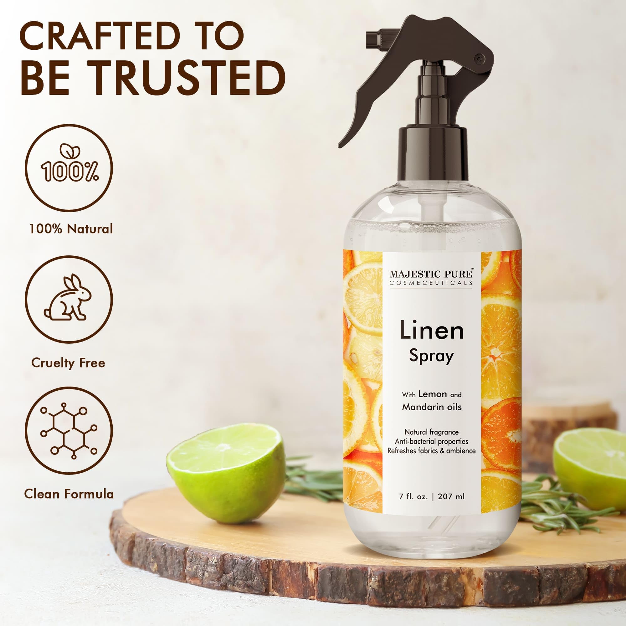 Majestic Pure Linen Spray | All Natural Fragrance | Spray for Pillows, Bedding, Sheets, Clothing MAJESTIC PURE buy supplements canada