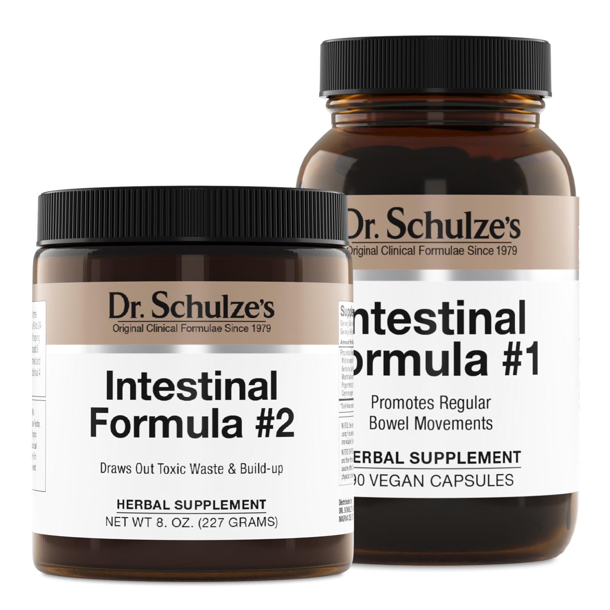Dr. Schulze's Intestinal Formula #2 (8 Ounces) and Intestinal Formula #1 Capsules Dr. Schulze's buy supplements canada