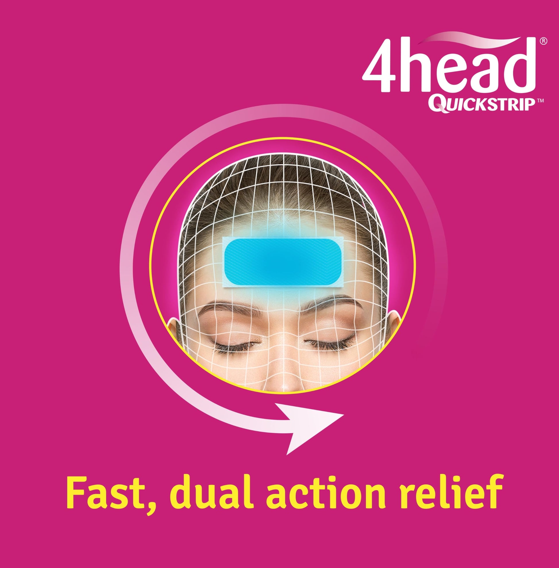 4Head Quickstrip Headache and Migraine Relief Strips - Pack of 4 4 Head buy supplements canada