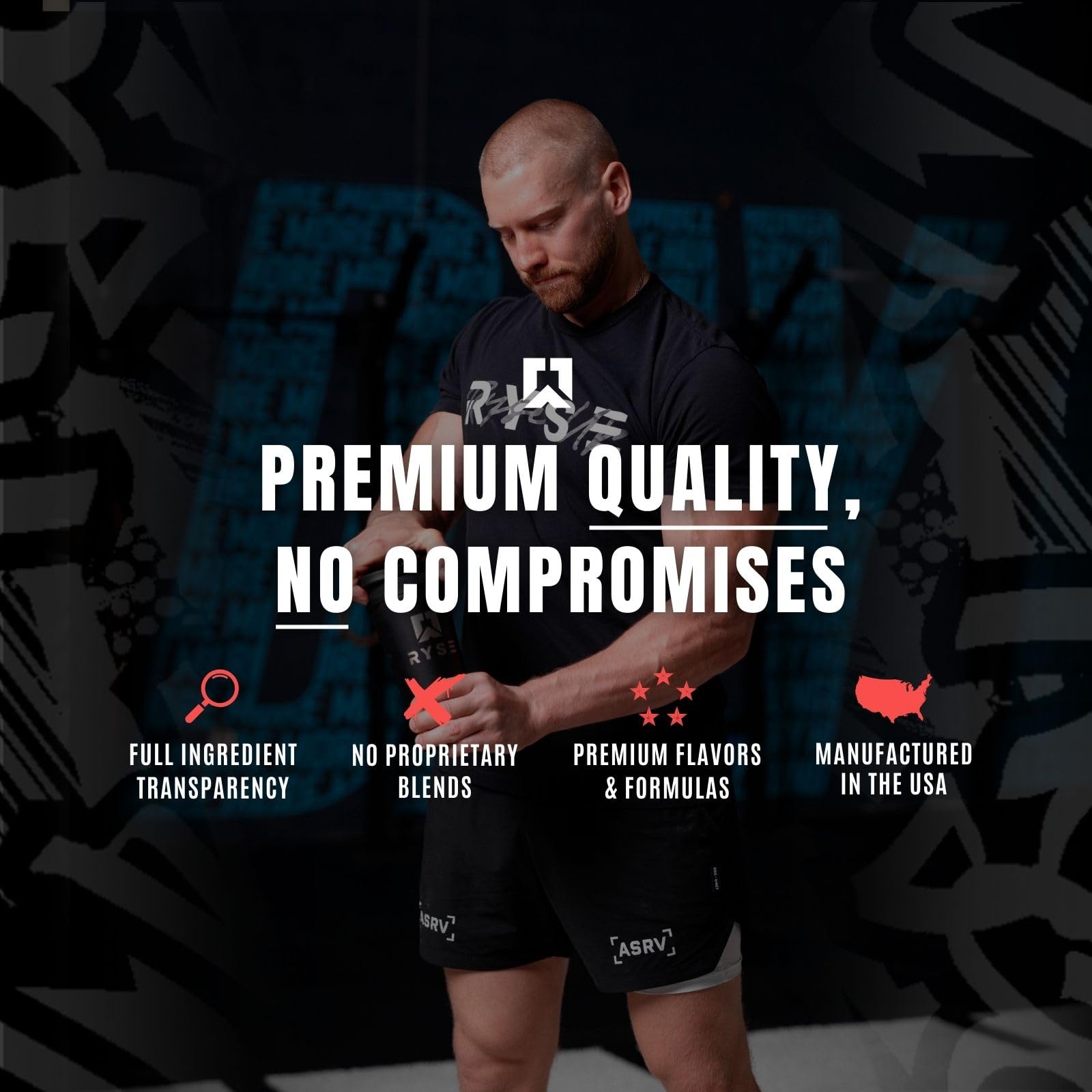 RYSE Up Supplements Project Blackout Pump Powder | Pump, Power, Endure | Betaine RYSE Up Supplements buy supplements canada