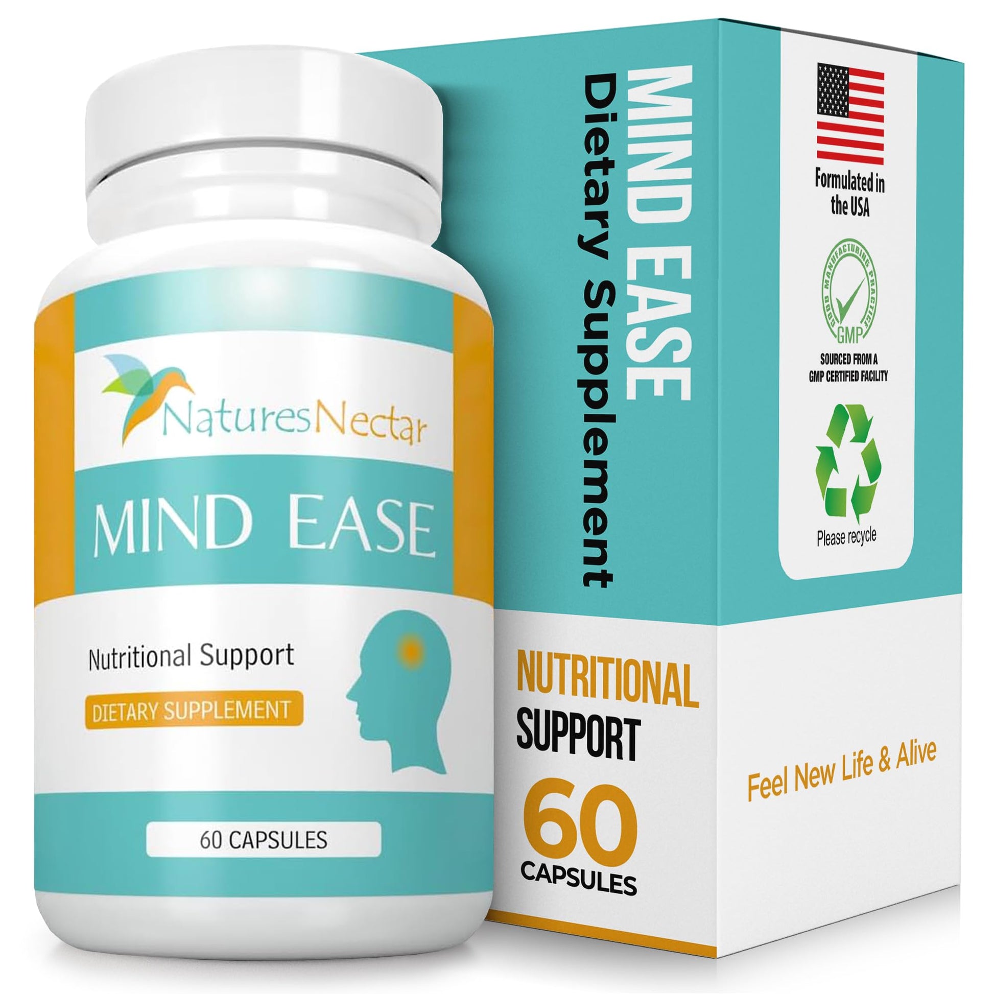 Nature's Nectar Migraine Prevention Feverfew Capsules – PA Free Butterbur Root, Riboflavin 400 mg, Magnesium & Feverfew – Natural Migraine Supplement – 60 Capsules Nature's Nectar buy supplements canada