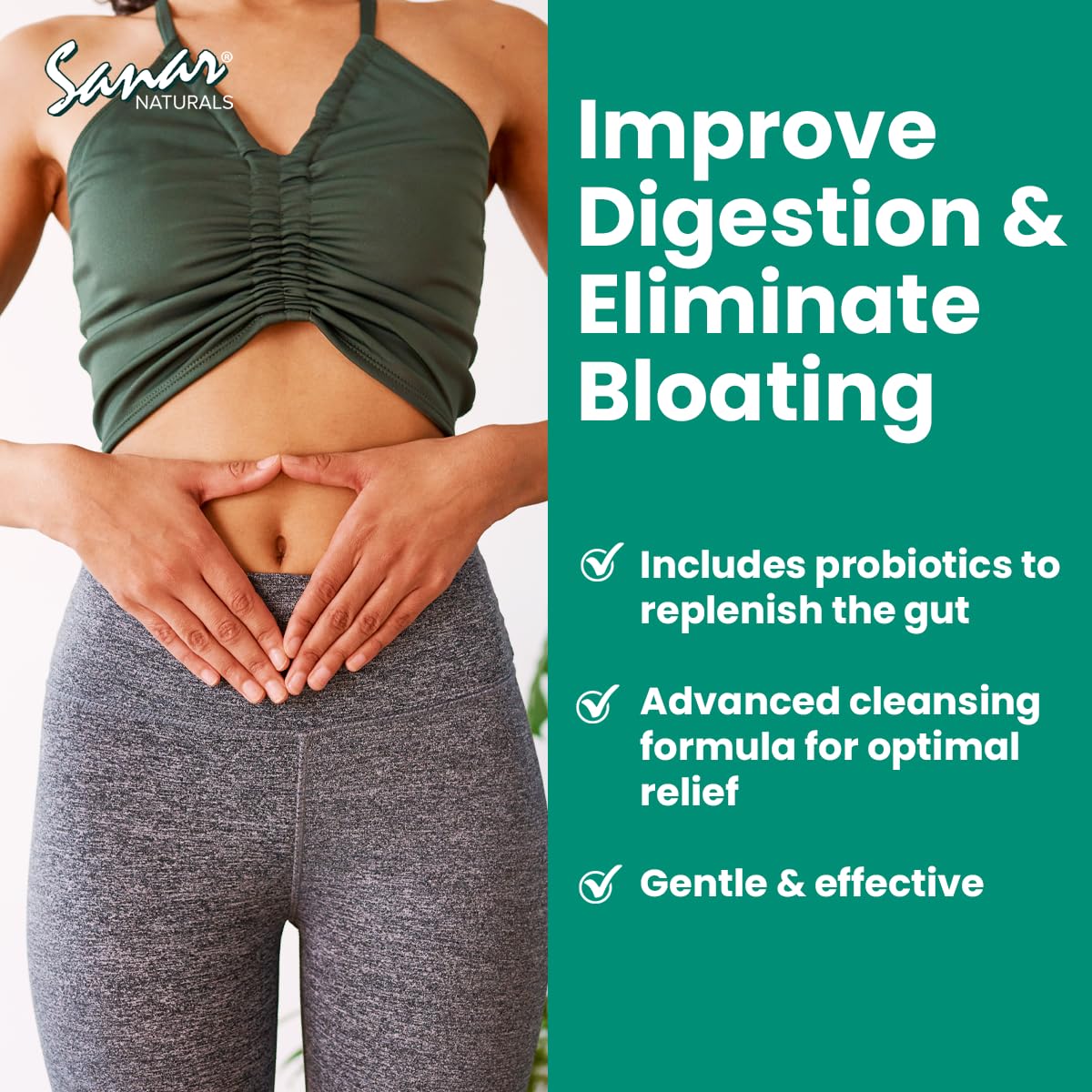 Sanar Naturals Colon Cleanser - Herbal Blend with Probiotics and Fibers - Digestive Health Sanar Naturals buy supplements canada