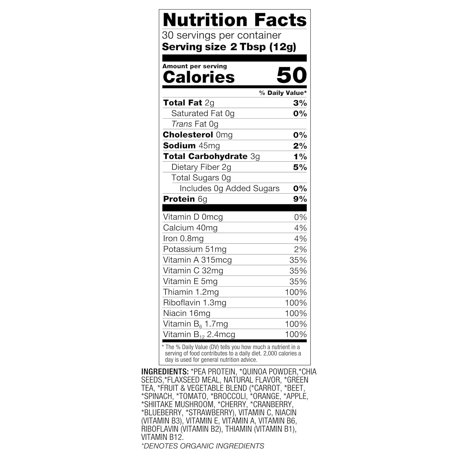 BetterBody Foods Organic Superfood Powder with Protein, Vitamins C, E, and B12 (12.7 oz.) BetterBody Foods buy supplements canada