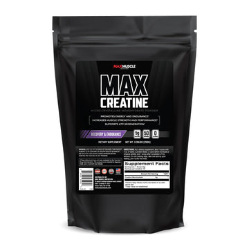 Max Muscle Ultra Pure Creatine Monohydrate Powder 5000 mg (5 Grams) | 3rd Party Purity Tested | 100% Micronized and Unflavored for Maximum Absorption | Keto Friendly | 8.8 Ounces | 50 Servings Max Muscle buy supplements canada