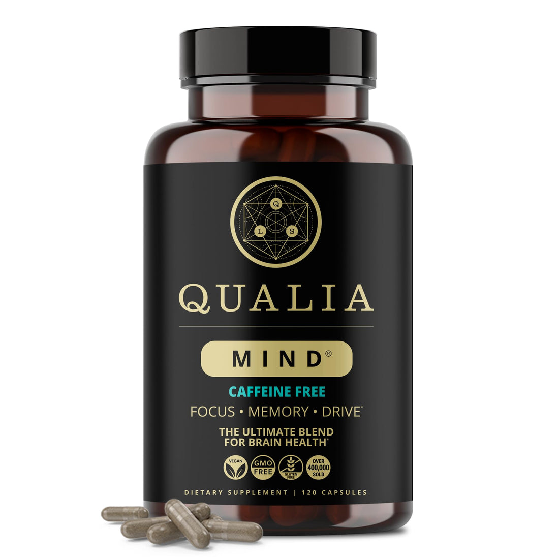 Qualia Mind (Caffeine Free) | The Ultimate Blend for Brain Health* | Doctor-Formulated Nootropic to Fuel Focus & Concentration* | Supports Long Term Brain Health| Maintain Drive & Productivity QUALIA LIFE SCIENCES buy supplements canada