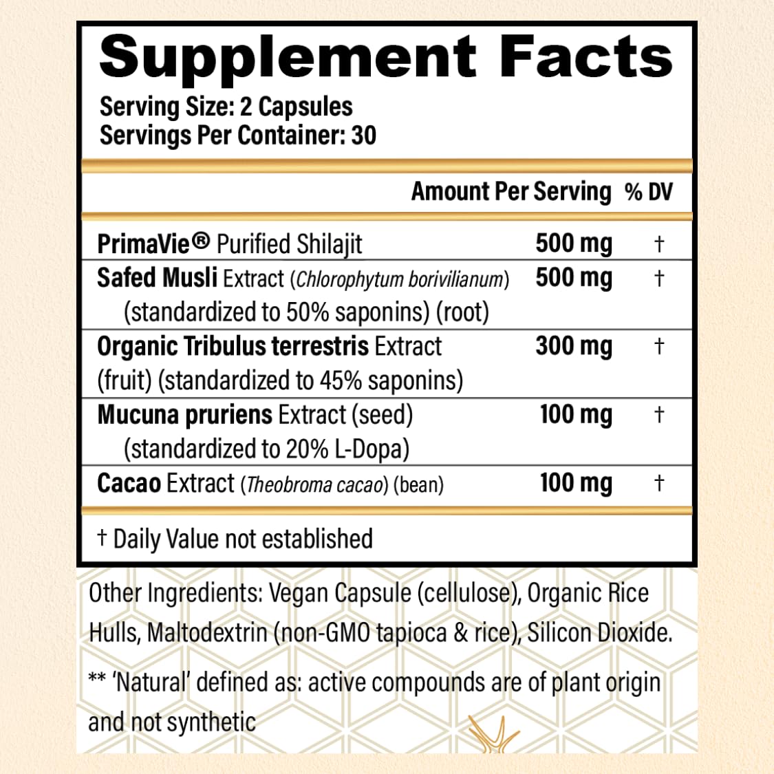 CHOQ Daily with 500mg PrimaVie Shilajit, Safed Musli, Tribulus - Natural Energy, Libido & Muscle Support - Daily Supplement for Men, 60 Vegan Capsules CHOQ buy supplements canada