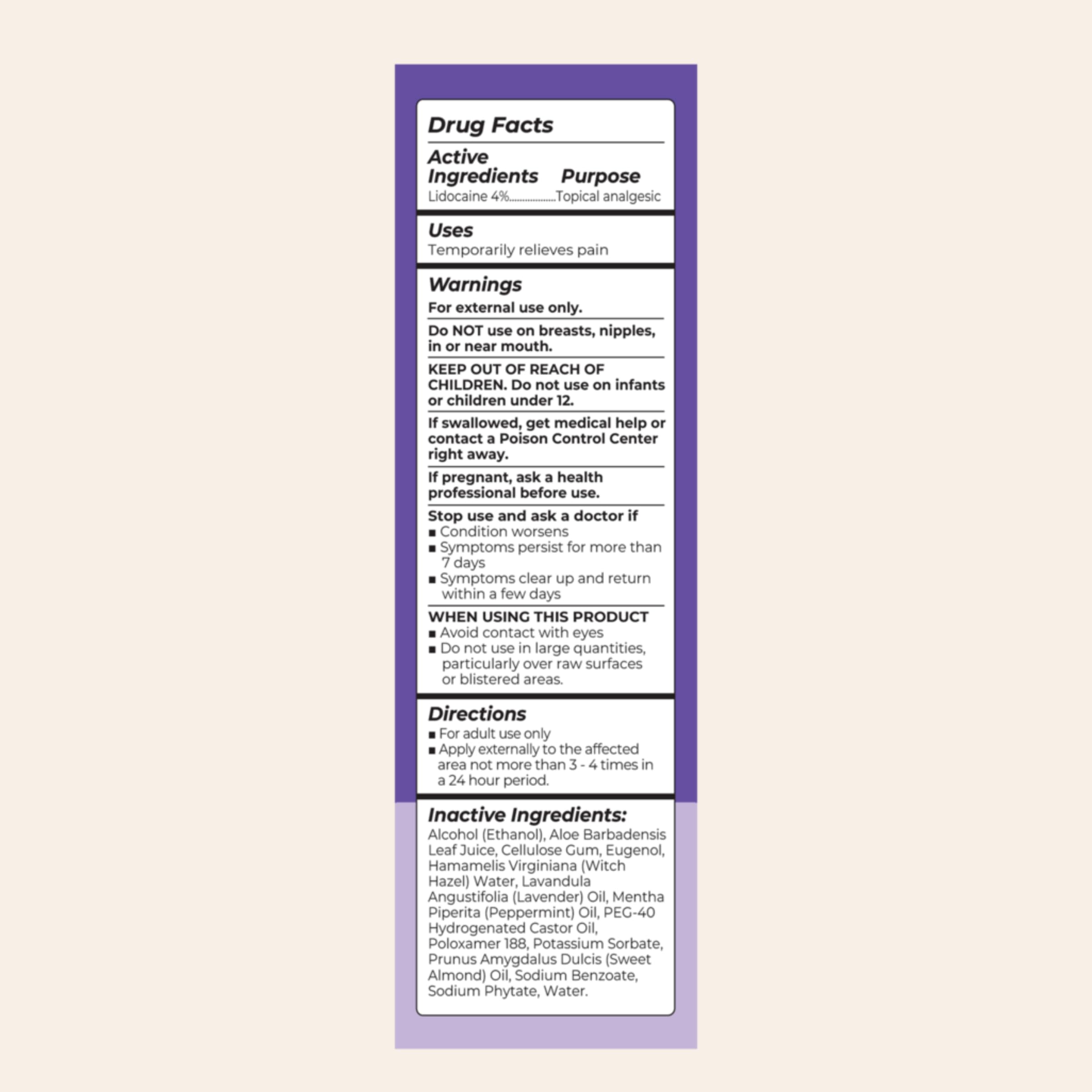 Lansinoh 4% Lidocaine Perineal Spray, Pain Relief for Postpartum Care, 3.5 Ounces Lansinoh buy supplements canada