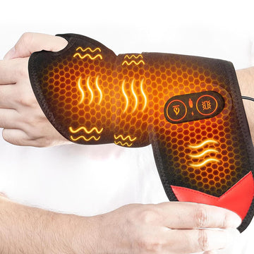 ZMHWANY Rechargeable Cordless Wrist Massager with Heat and Compression, 3000mAh Battery for Arthritis Carpal Tunnel Pain Relief, Wireless Heating Pad Ideal for Seniors ZMHWANY buy supplements canada