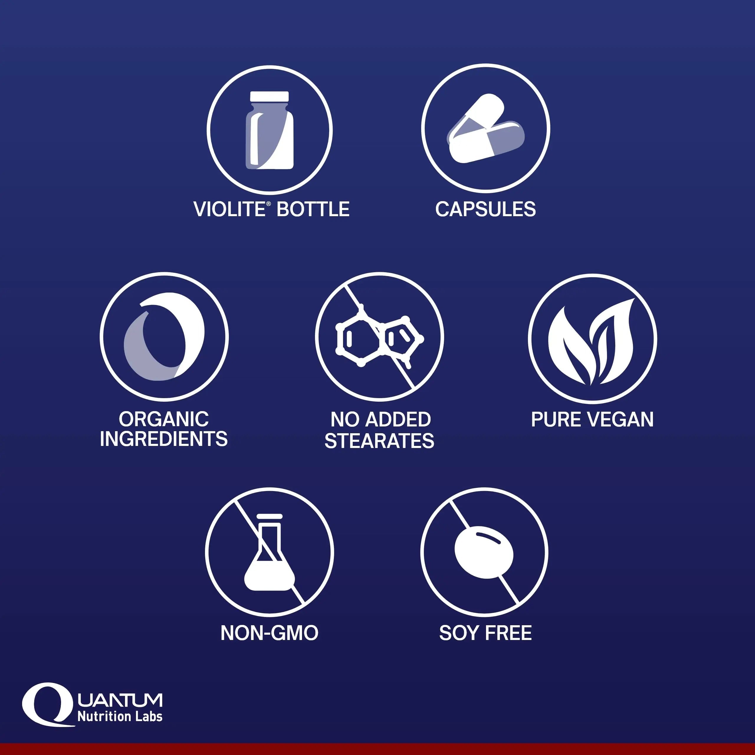 QNL Quantum Plant Multi-Vitamin - Complete Multivitamin - Immune Support for Adults - Natural Multivitamin for Men & Women Quantum Nutrition buy supplements canada
