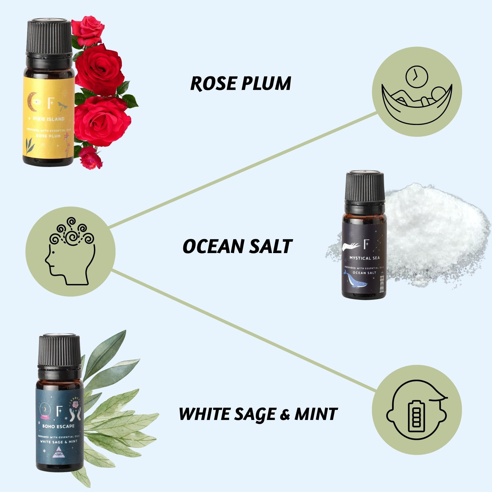 Folkulture Essential Oil Set for Diffuser, Set of 6, Aromatherapy Diffuser Oil Scents for Home Folkulture buy supplements canada