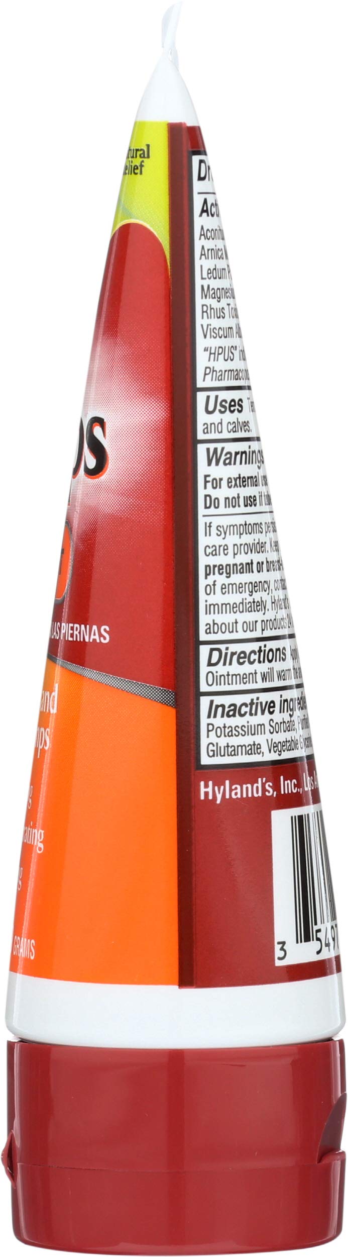 Hylands Homeopathic Leg Cramps - Ointment - 2.5 oz Hyland's buy supplements canada