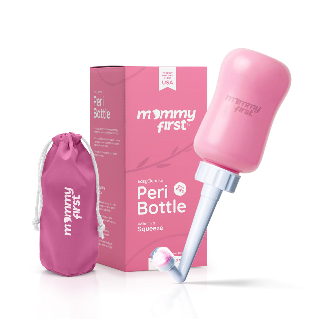 Peri Bottle for Postpartum Care from Mommy First™ | Upside Down Bottle for Perineal Cleansing and Recovery Mommy First buy supplements canada