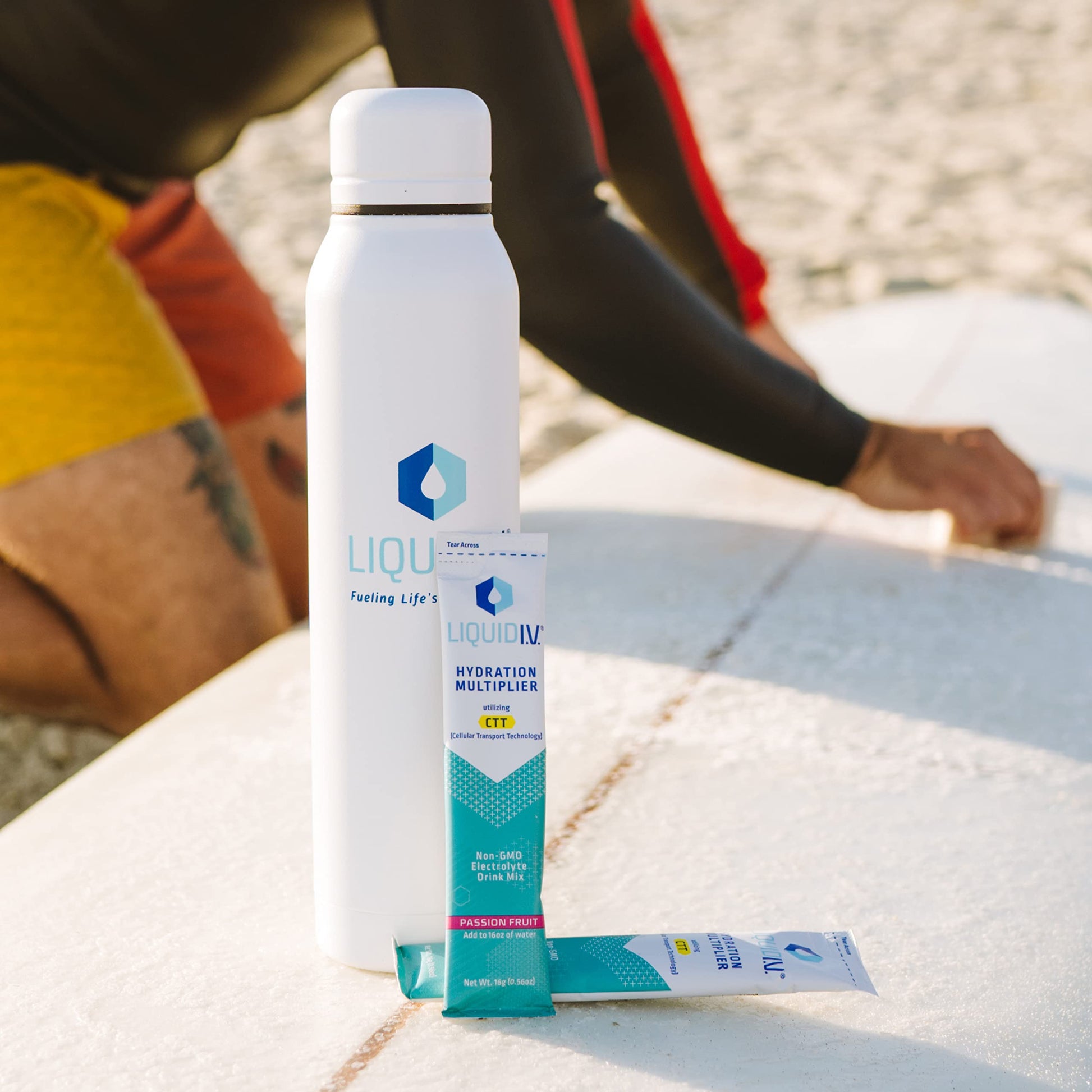 Liquid I.V. Hydration Multiplier - Passion Fruit - Hydration Powder Packets | Electrolyte Liquid I.V. buy supplements canada