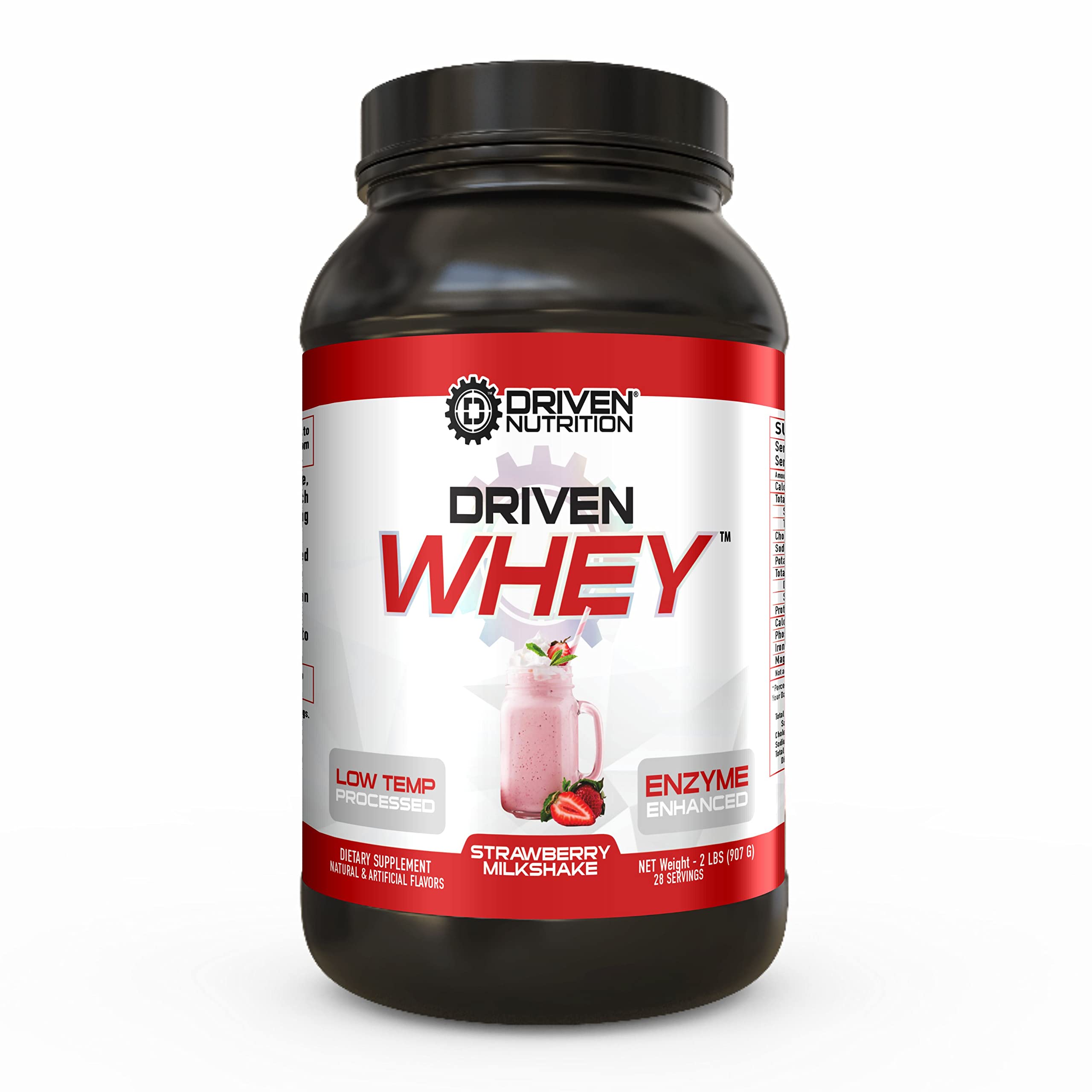 Driven WHEY- Grass Fed Whey Protein Powder: Delicious, Clean Protein Shake- Improve Driven Nutrition buy supplements canada