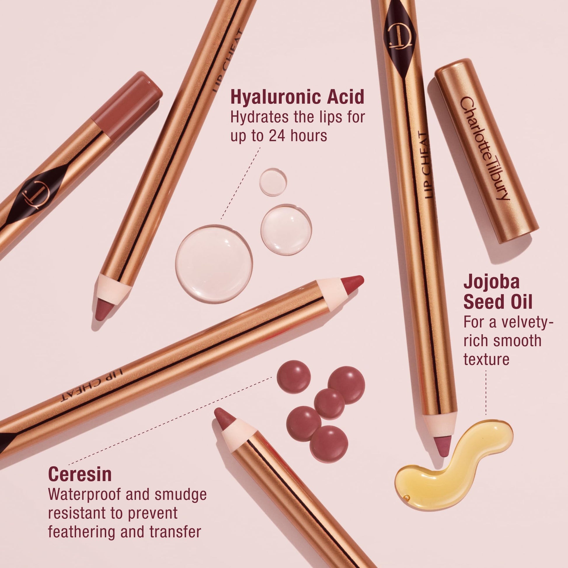 Charlotte Tilbury Lip Cheat Lip Liner Pencil - Gives Lips a Fuller-Looking, Defined Pout - Enriched with Jojoba Oil & Hyaluronic Acid - Waterproof, Smudge-Proof & Transfer-Proof - Pillow Talk Fair Charlotte Tilbury buy supplements canada