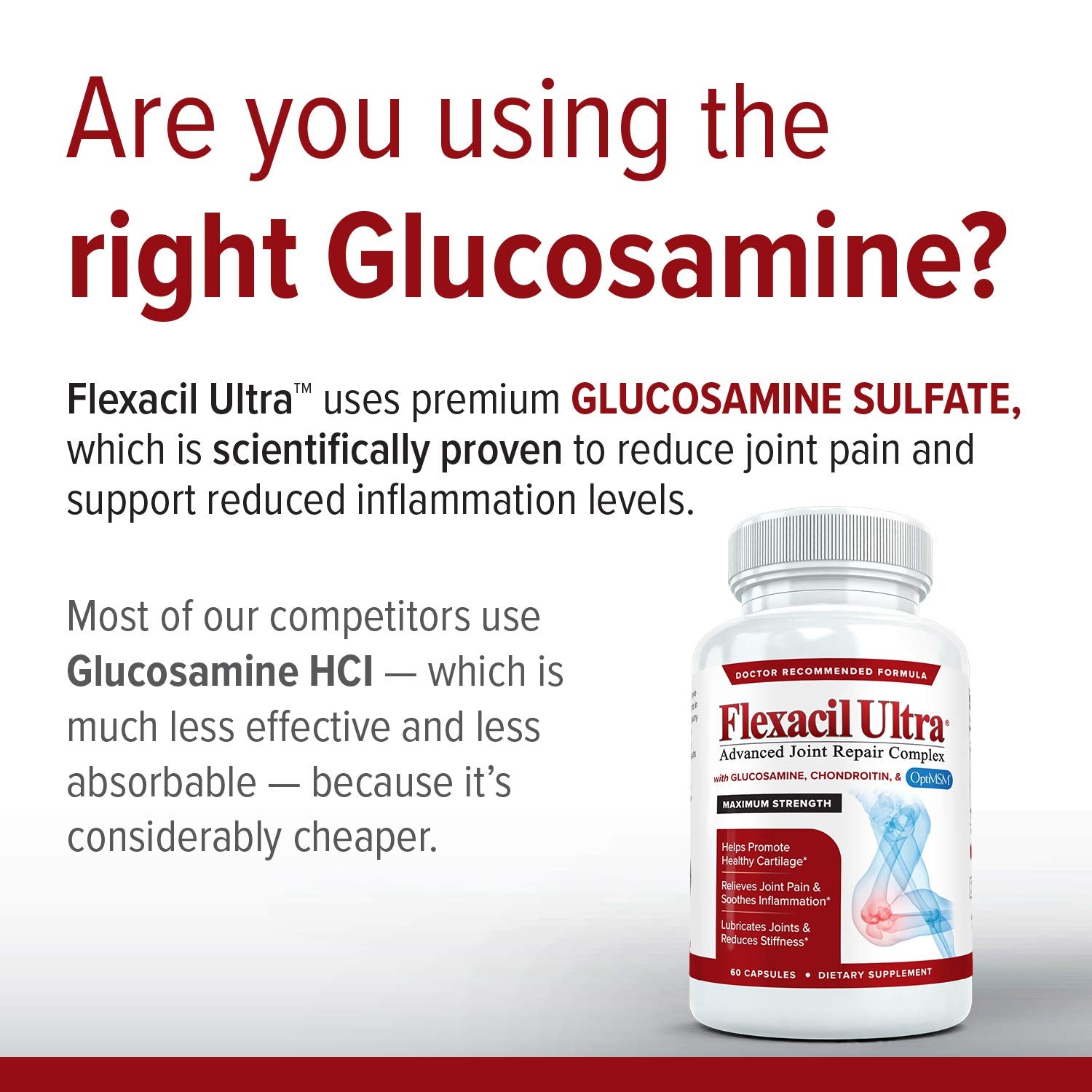 Flexacil Ultra Joint Health & Support Supplement with Glucosamine, Chondroitin Flexacil Ultra buy supplements canada