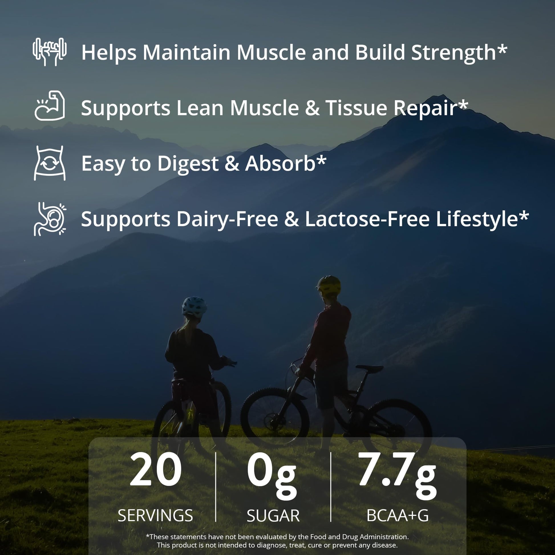 MRM Nutrition Egg White Protein - Sugar Free Vanilla Flavored Powder, 23g Fat-Free Protein with Digestive Enzymes, Free of Dairy, Gluten, and Soy, High Biological Value - 20 Servings MRM buy supplements canada